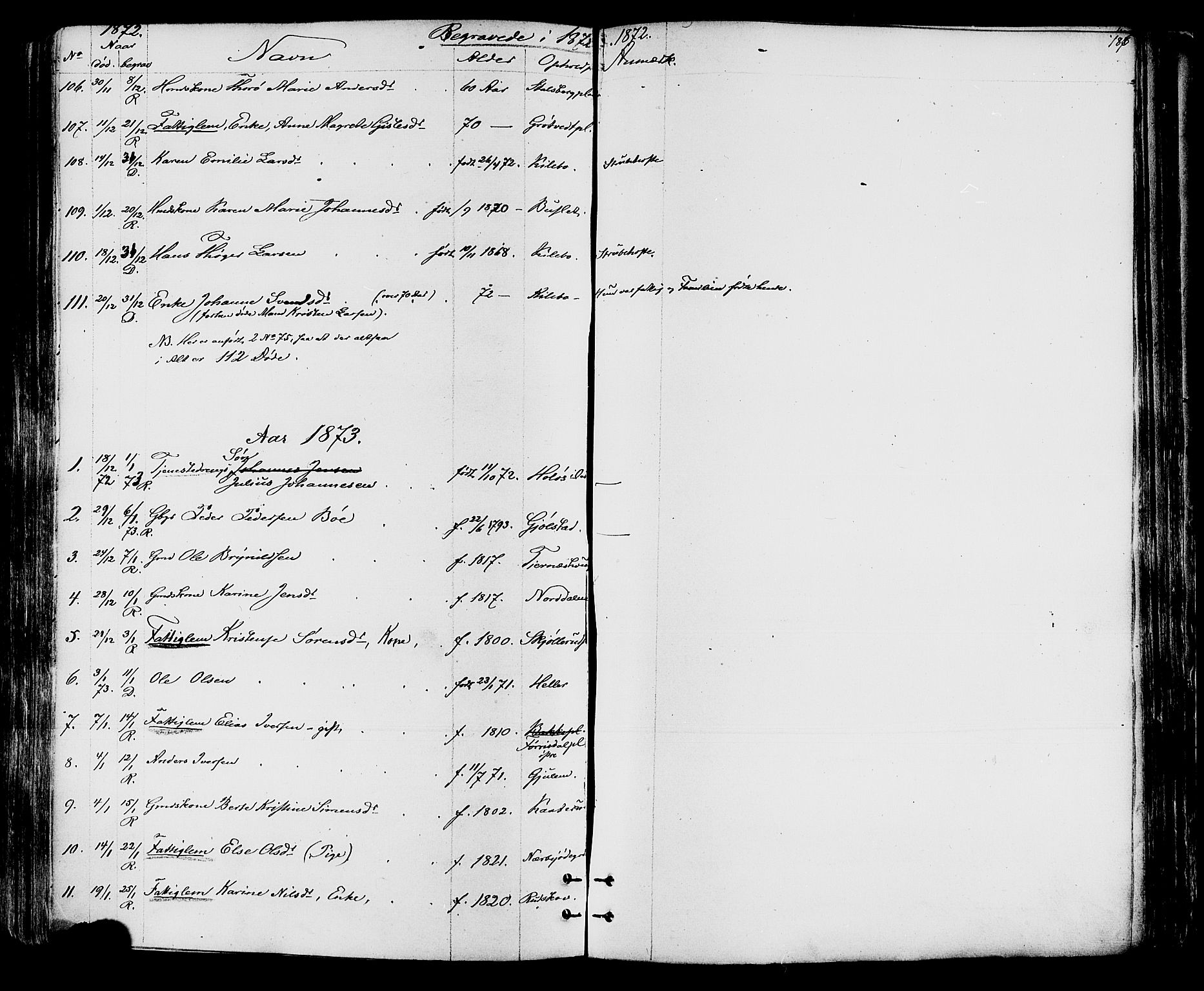 Rakkestad prestekontor Kirkebøker, SAO/A-2008/F/Fa/L0011: Parish register (official) no. I 11, 1862-1877, p. 486