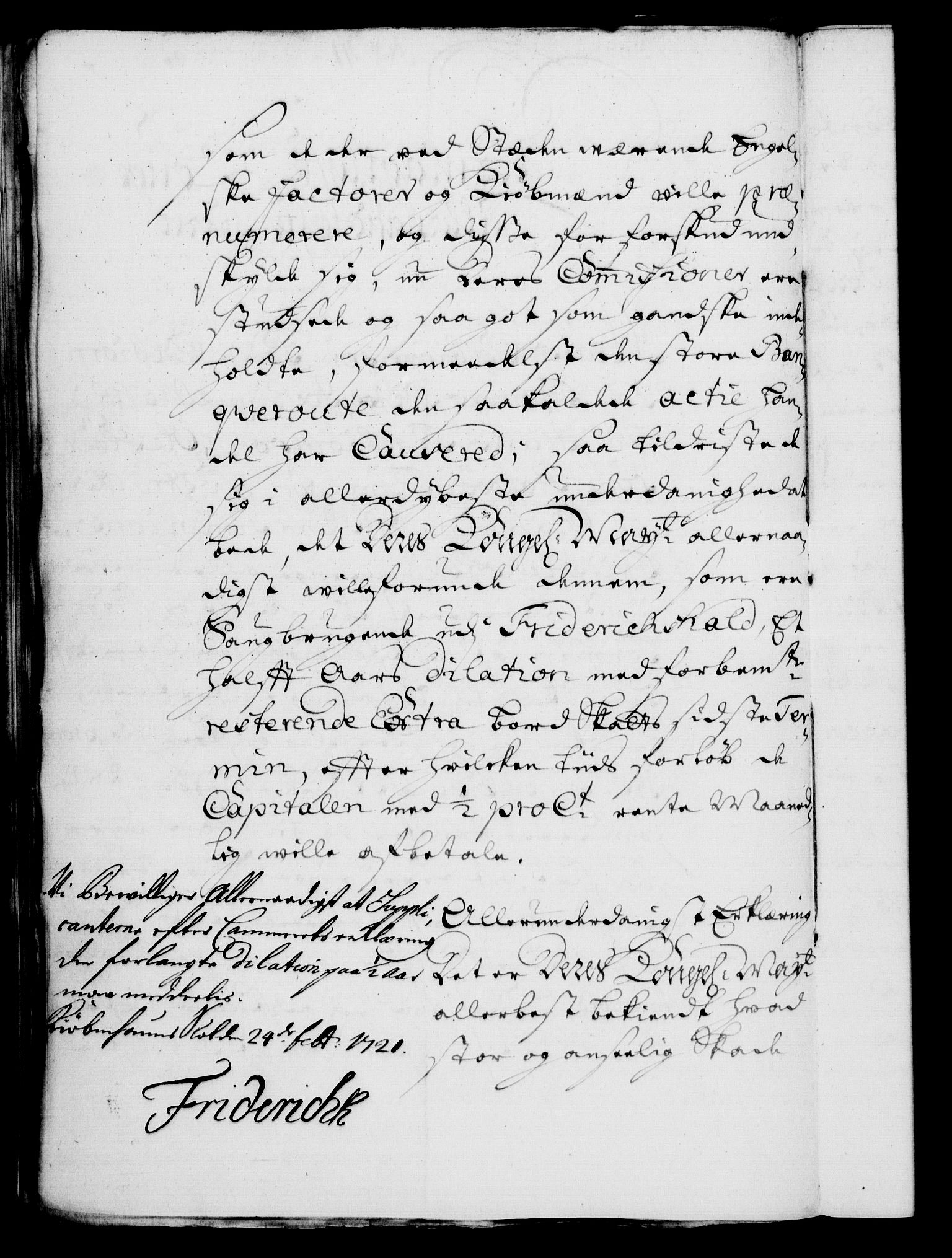 Rentekammeret, Kammerkanselliet, RA/EA-3111/G/Gf/Gfa/L0004: Norsk relasjons- og resolusjonsprotokoll (merket RK 52.4), 1721, p. 331