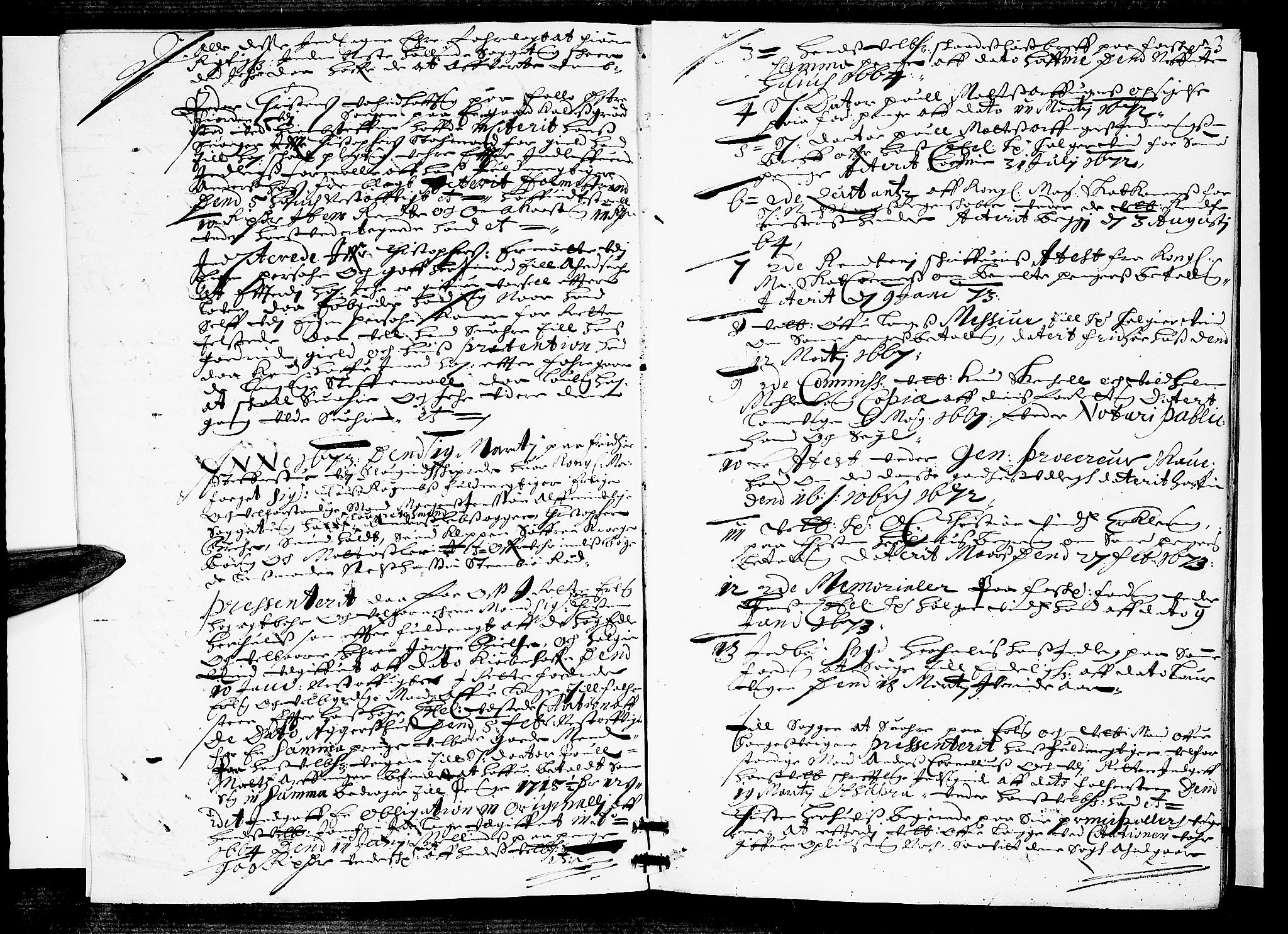 Jarlsberg-sorenskriveriene, SAKO/A-79/F/Fa/L0009: Tingbok, 1673, p. 3