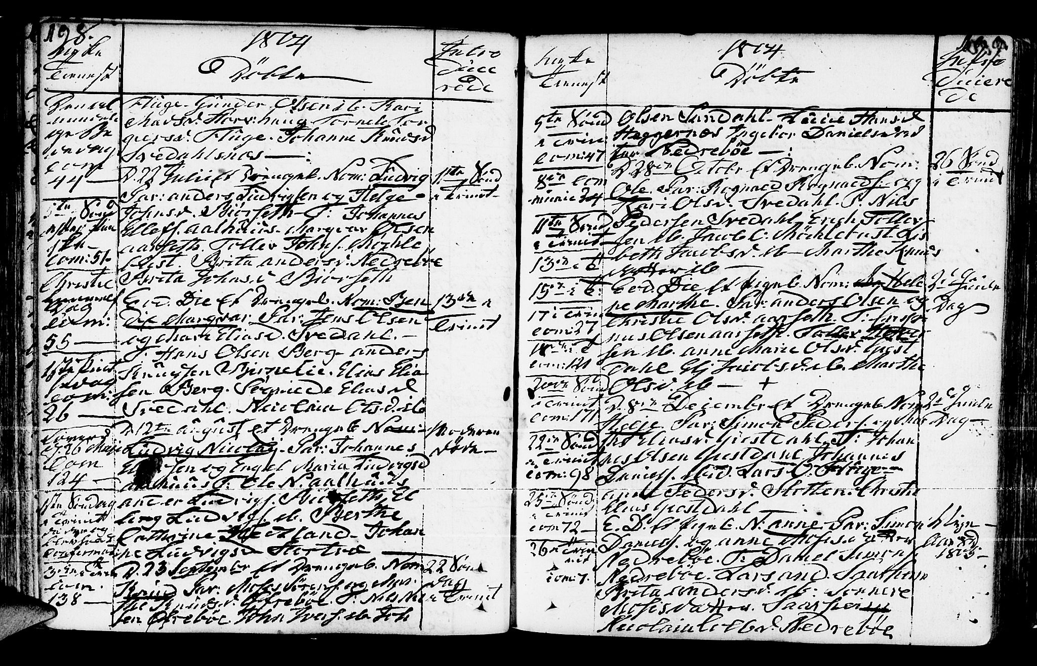 Jølster sokneprestembete, AV/SAB-A-80701/H/Haa/Haaa/L0005: Parish register (official) no. A 5, 1790-1821, p. 198-199