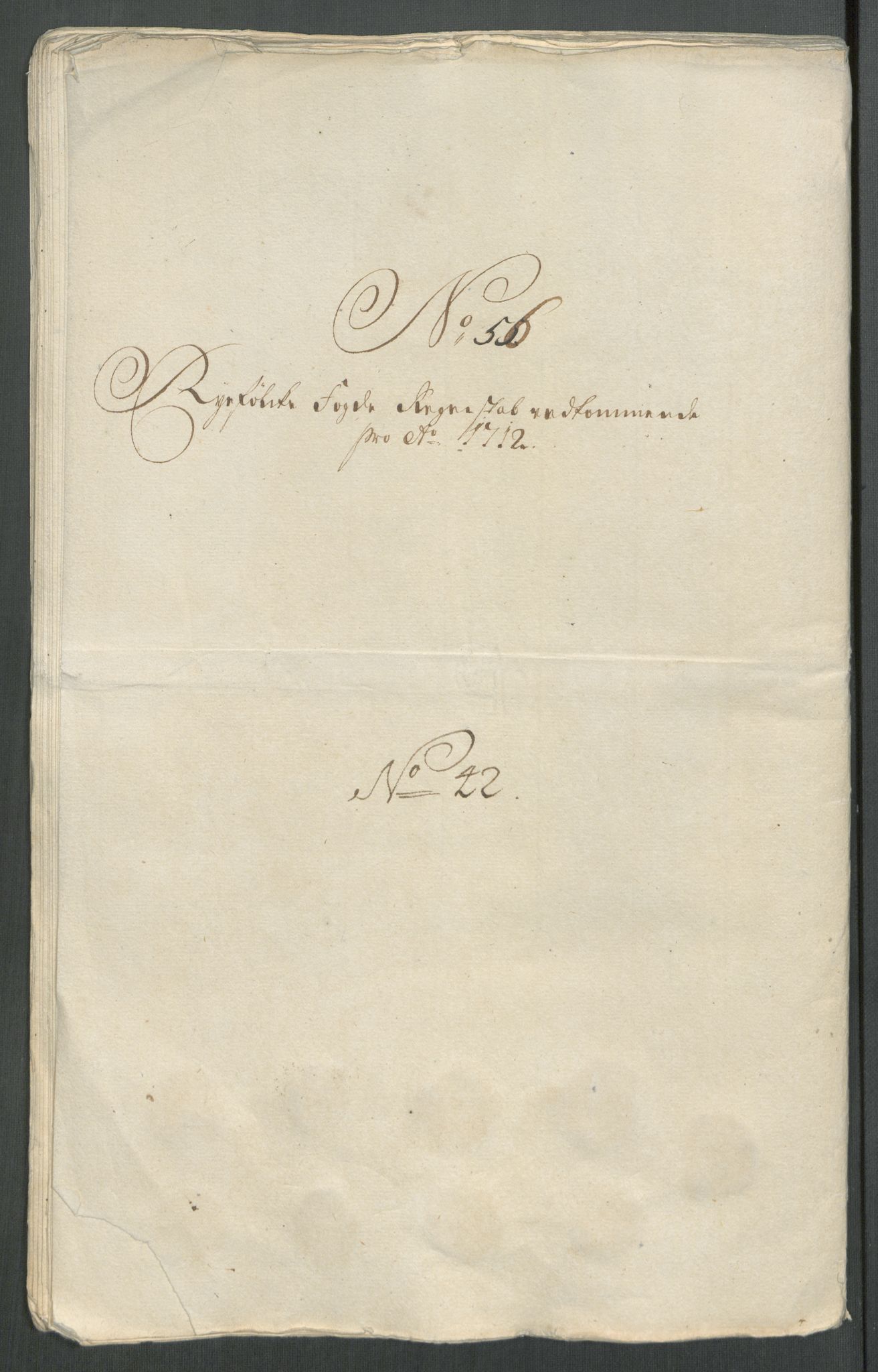 Rentekammeret inntil 1814, Reviderte regnskaper, Fogderegnskap, AV/RA-EA-4092/R47/L2865: Fogderegnskap Ryfylke, 1712, p. 307