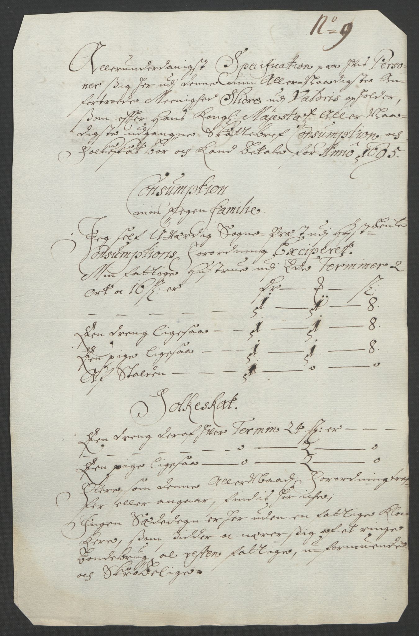 Rentekammeret inntil 1814, Reviderte regnskaper, Fogderegnskap, AV/RA-EA-4092/R18/L1293: Fogderegnskap Hadeland, Toten og Valdres, 1695, p. 136