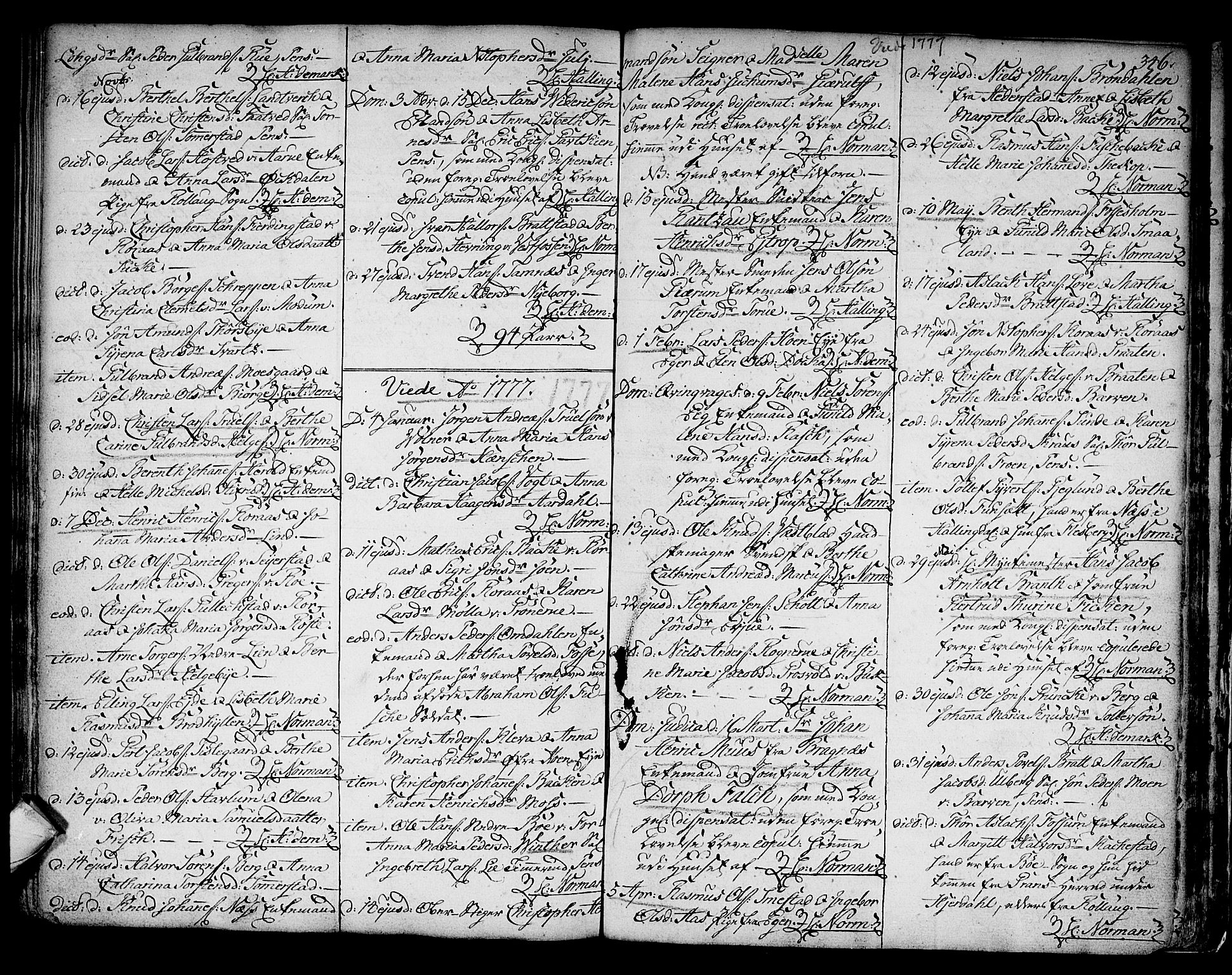 Kongsberg kirkebøker, SAKO/A-22/F/Fa/L0005: Parish register (official) no. I 5, 1769-1782, p. 346