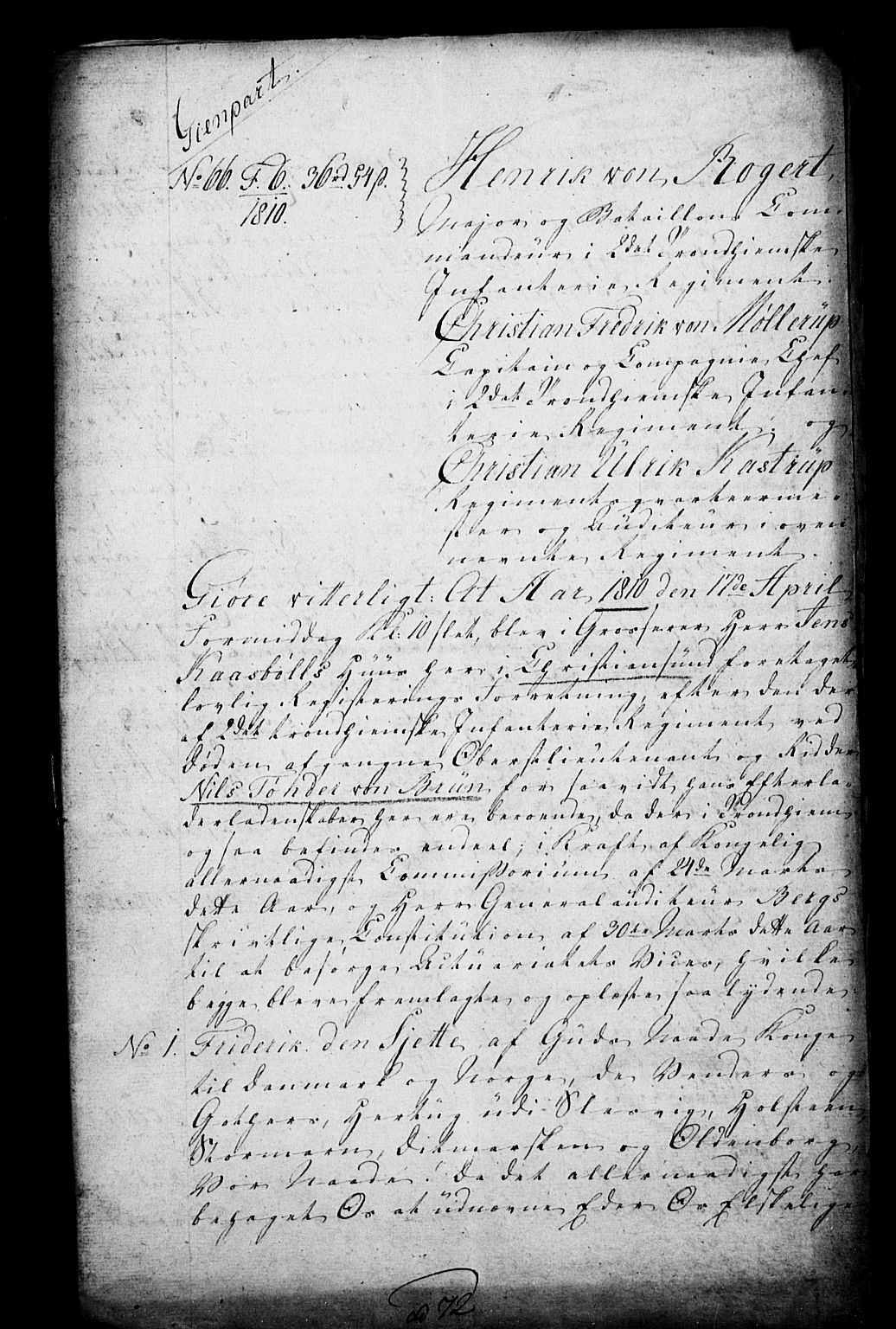 Forsvaret, Generalauditøren, RA/RAFA-1772/F/Fj/Fja/L0005: --, 1734-1820, p. 366