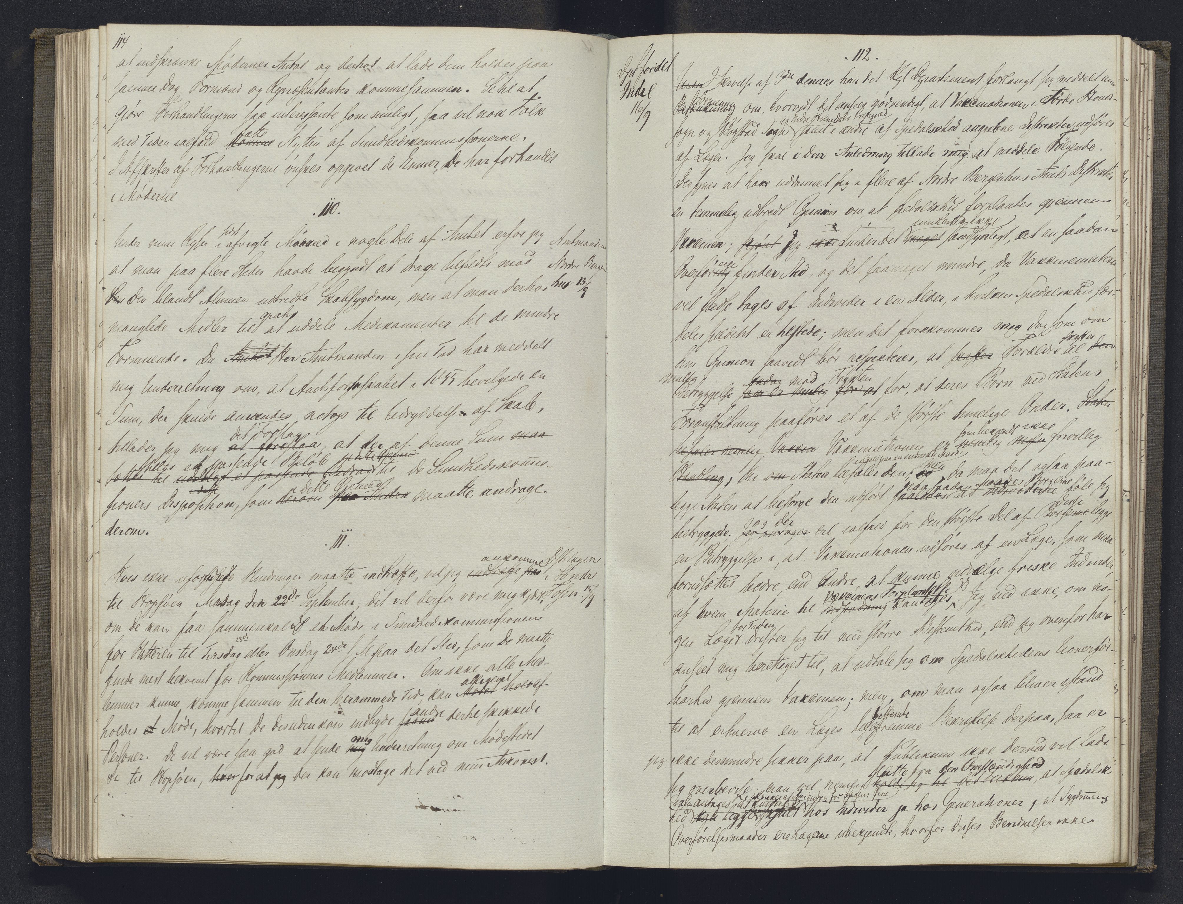 Lepraarkiver - Overlegen for den spedalske sykdom, AV/SAB-A-61001/B.b/L0001: Kopibok, 1854-1858, p. 114-115