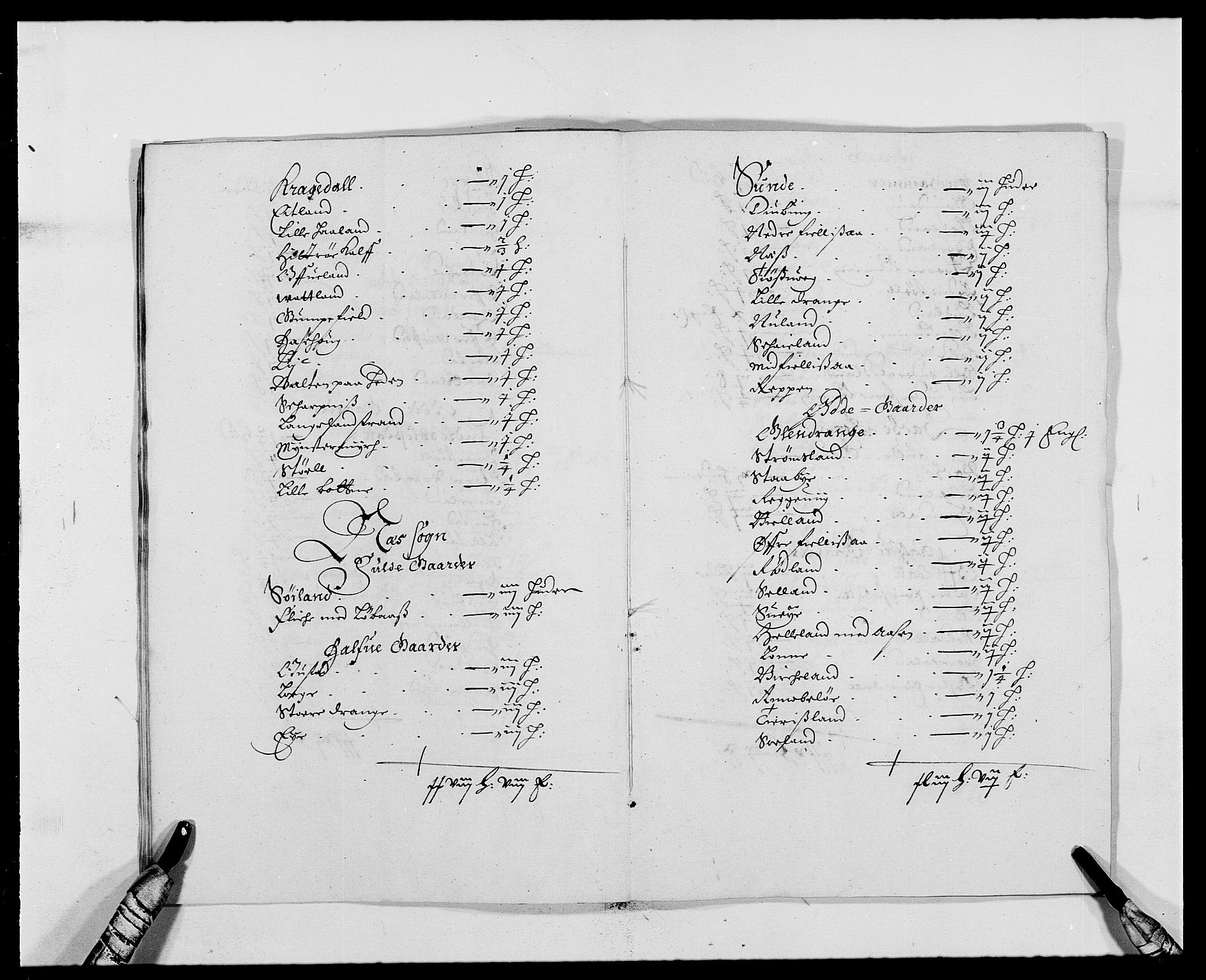 Rentekammeret inntil 1814, Reviderte regnskaper, Fogderegnskap, RA/EA-4092/R41/L2524: Fogderegnskap Lista, 1665-1668, p. 25