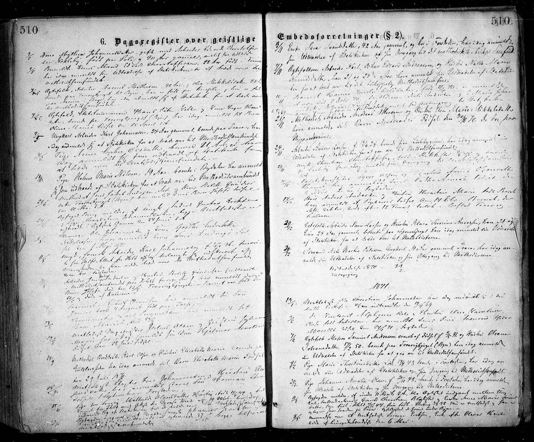 Glemmen prestekontor Kirkebøker, SAO/A-10908/F/Fa/L0008: Parish register (official) no. 8, 1862-1871, p. 510