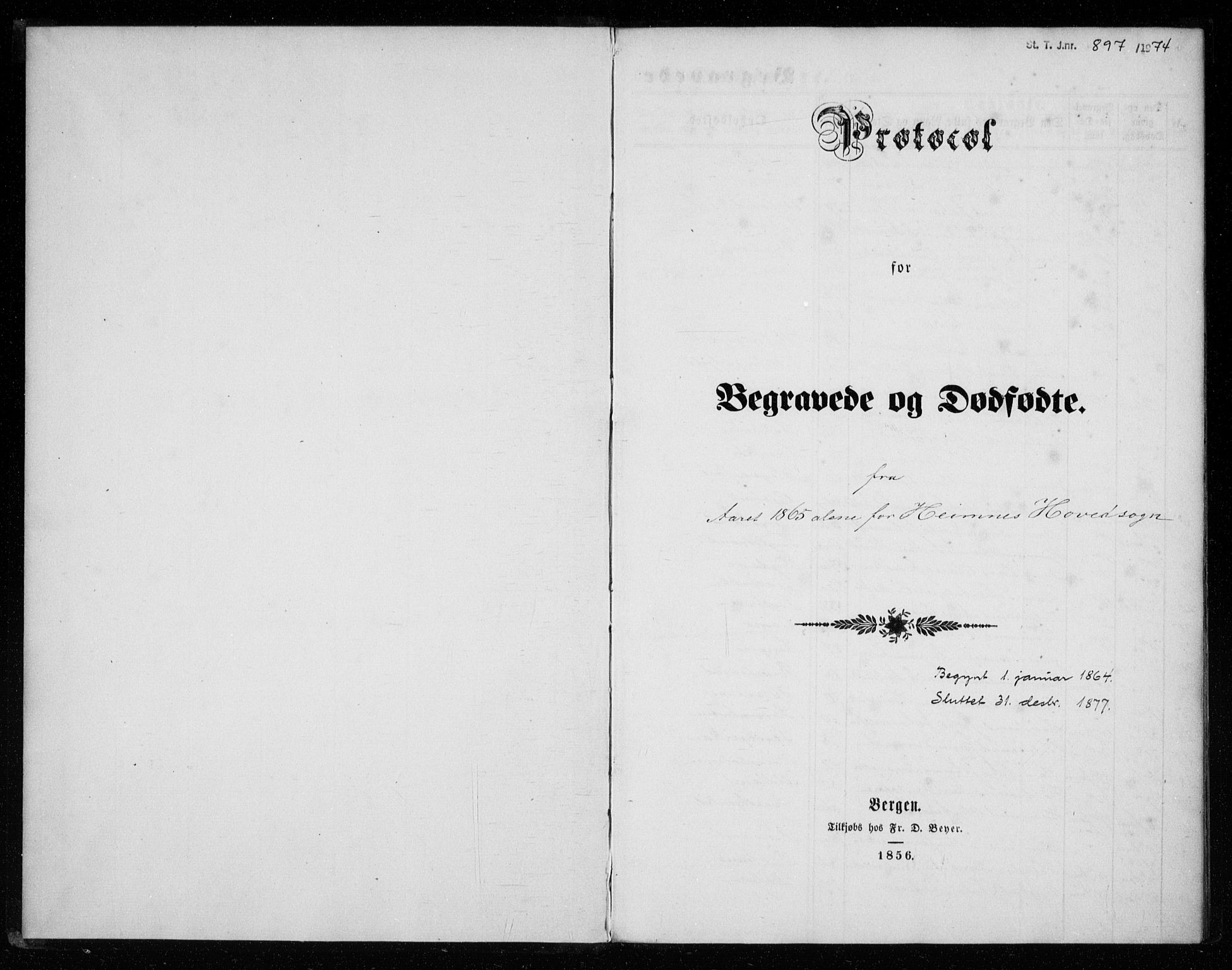 Ministerialprotokoller, klokkerbøker og fødselsregistre - Nordland, SAT/A-1459/825/L0359: Parish register (official) no. 825A13, 1864-1878