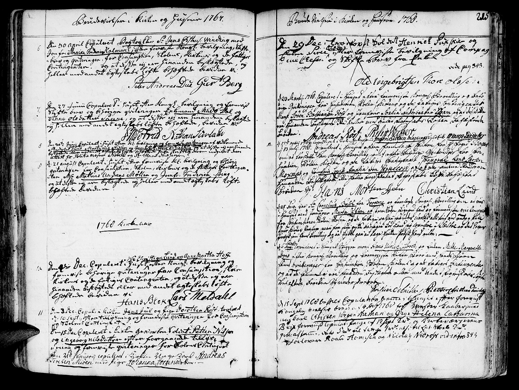 Ministerialprotokoller, klokkerbøker og fødselsregistre - Sør-Trøndelag, SAT/A-1456/602/L0103: Parish register (official) no. 602A01, 1732-1774, p. 215