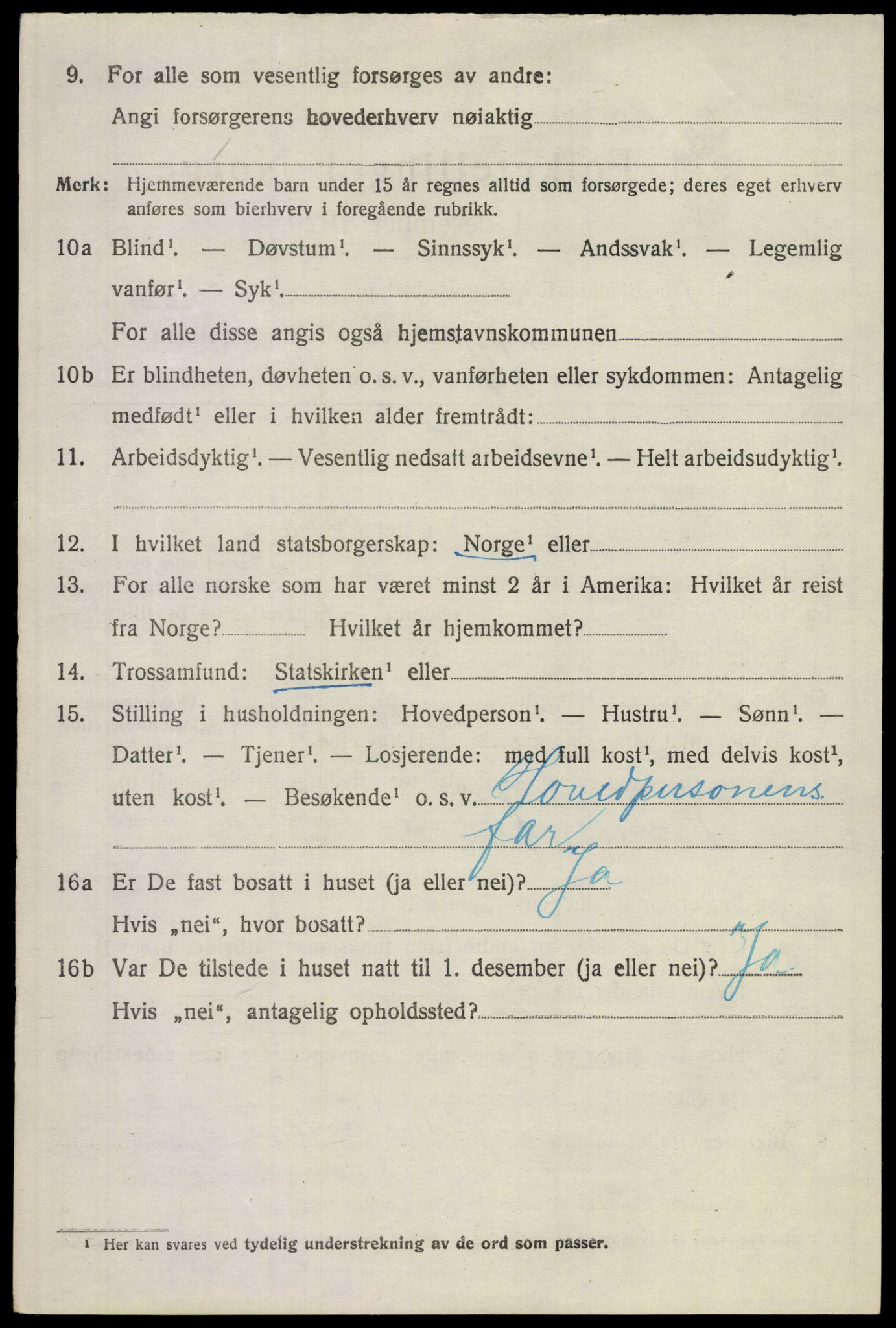 SAKO, 1920 census for Lier, 1920, p. 25295