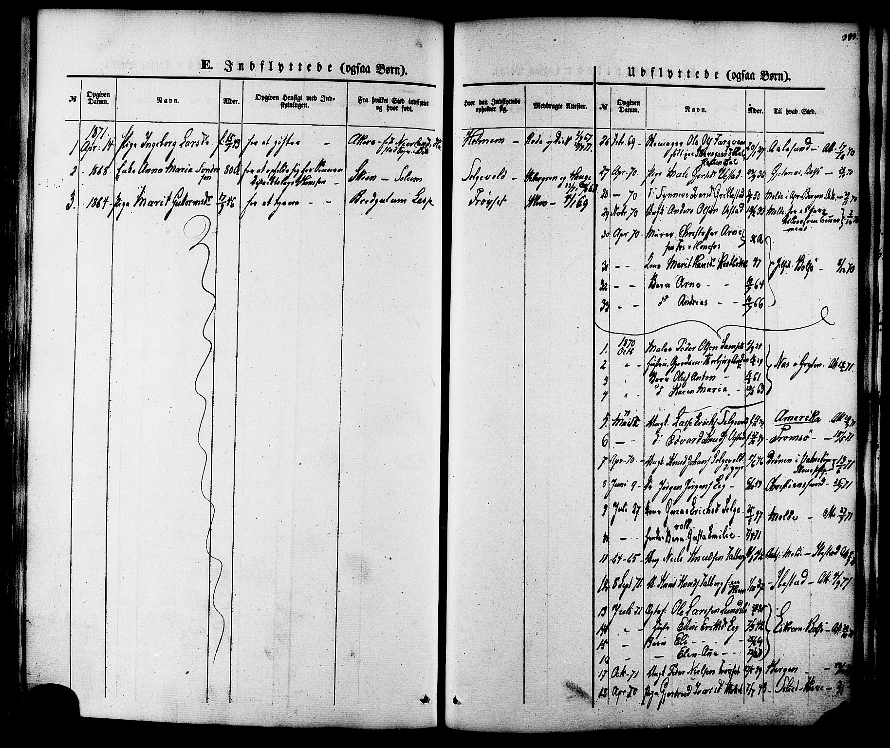 Ministerialprotokoller, klokkerbøker og fødselsregistre - Møre og Romsdal, SAT/A-1454/547/L0603: Parish register (official) no. 547A05, 1846-1877, p. 383