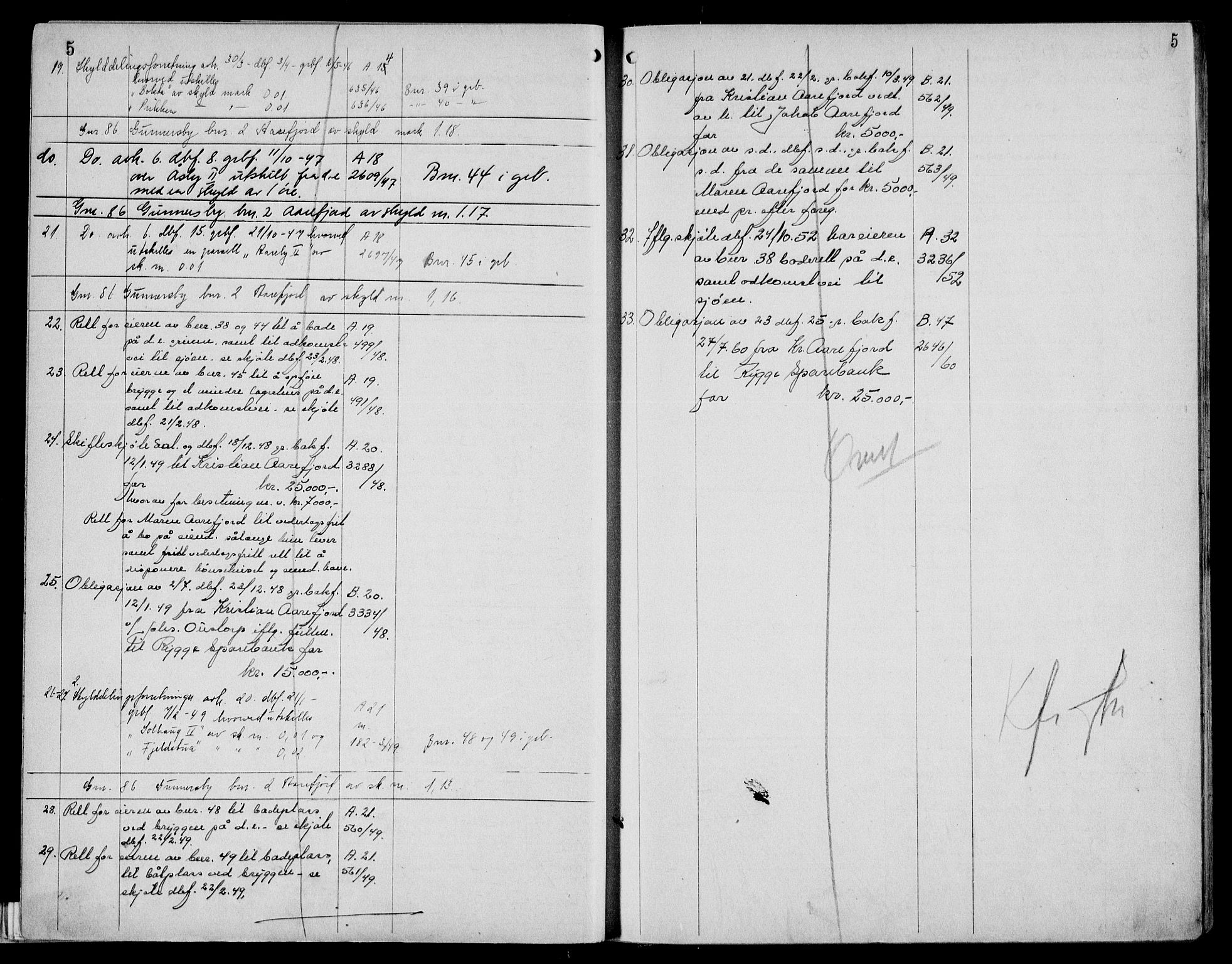 Moss sorenskriveri, SAO/A-10168: Mortgage register no. VIII 7, 1767-1960, p. 5