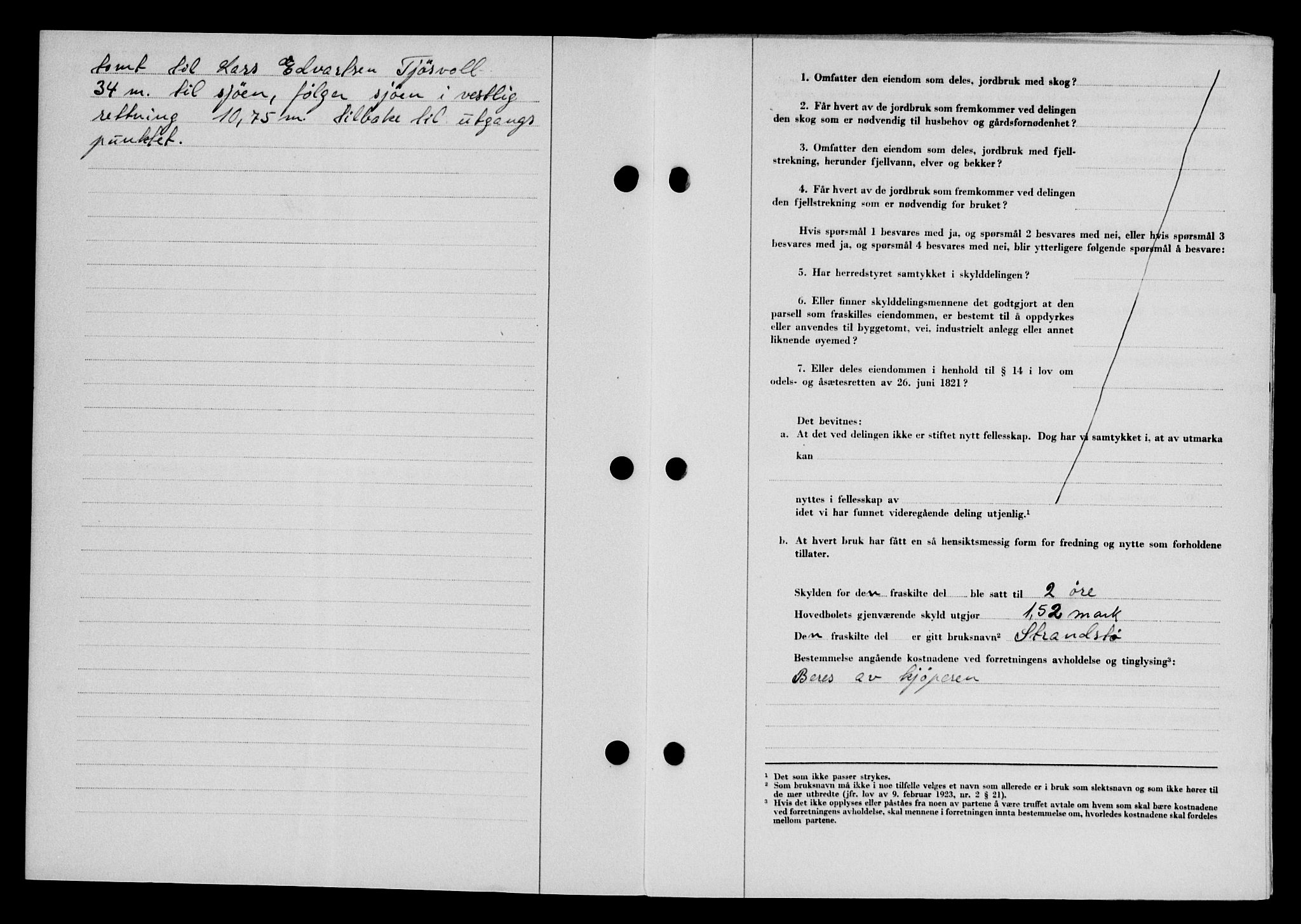 Karmsund sorenskriveri, SAST/A-100311/01/II/IIB/L0117: Mortgage book no. 97Aa, 1955-1955, Diary no: : 3240/1955
