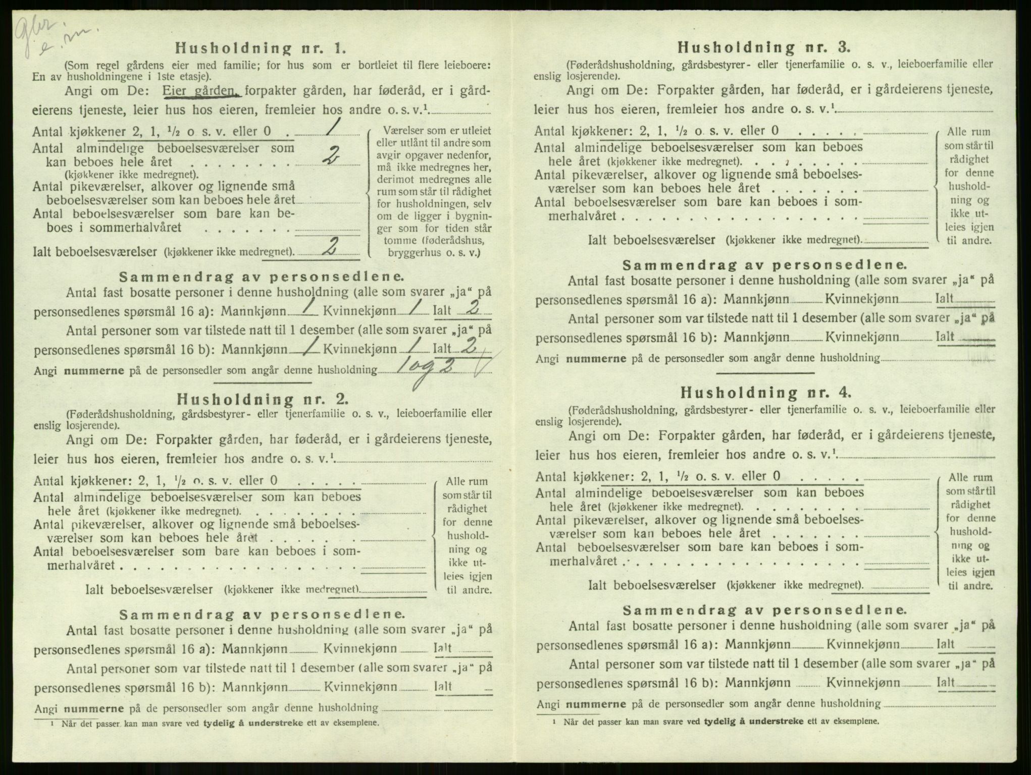 SAKO, 1920 census for Andebu, 1920, p. 742