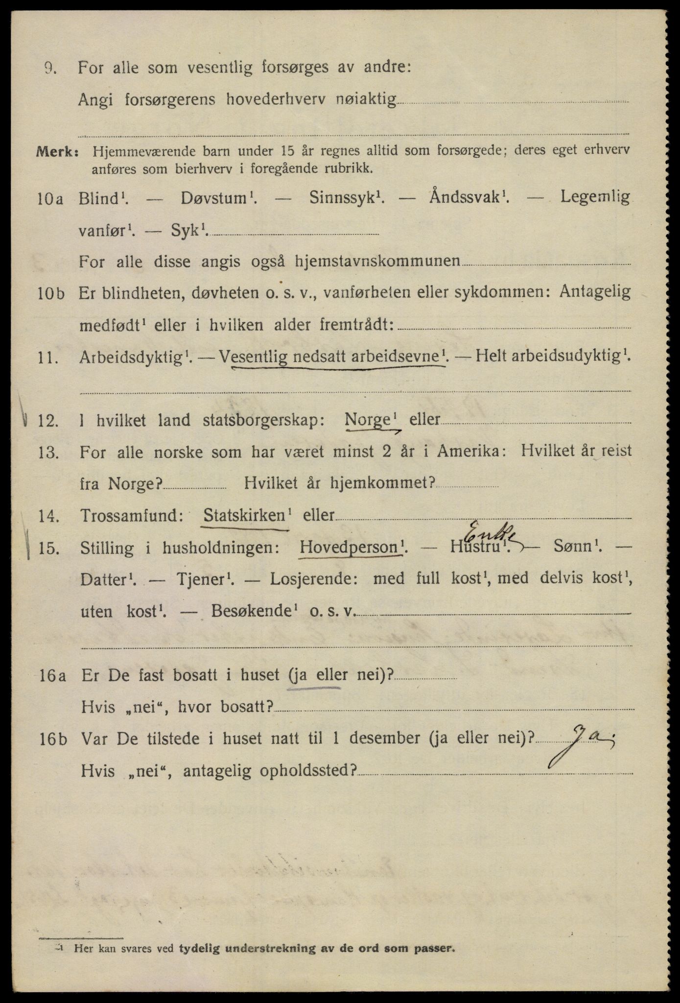 SAO, 1920 census for Kristiania, 1920, p. 156982