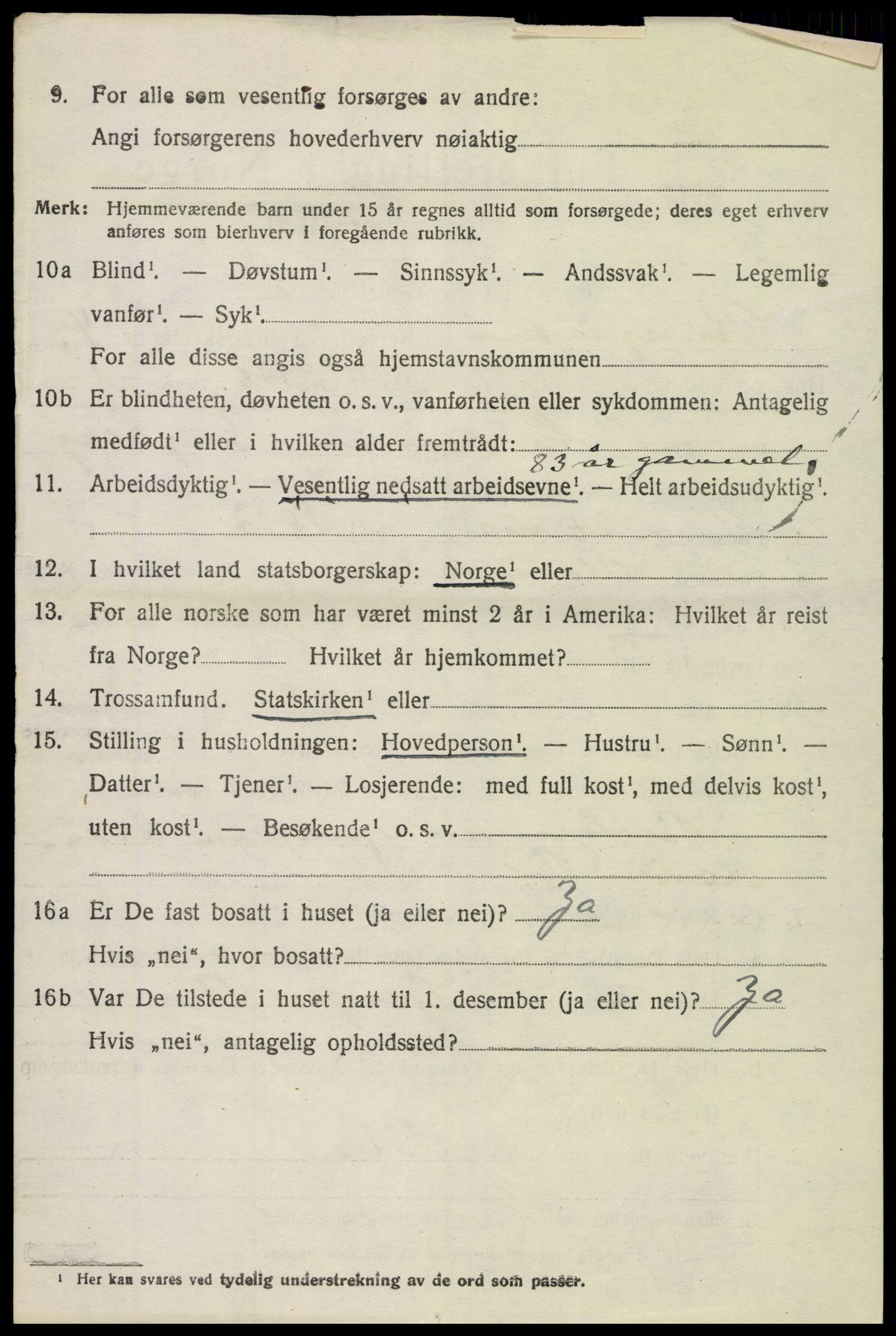 SAH, 1920 census for Ringsaker, 1920, p. 8565