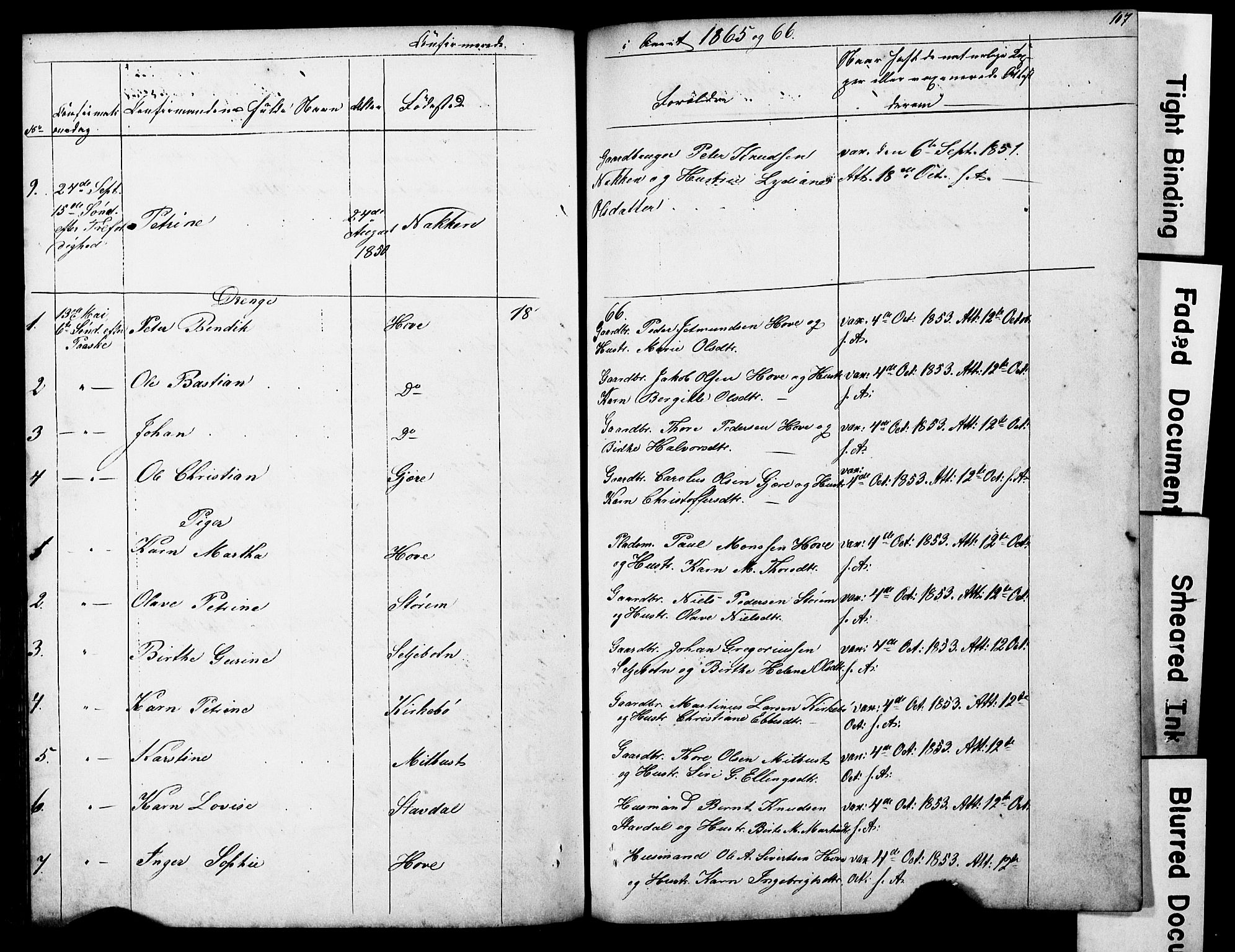 Ministerialprotokoller, klokkerbøker og fødselsregistre - Møre og Romsdal, AV/SAT-A-1454/521/L0301: Parish register (copy) no. 521C02, 1854-1881, p. 107