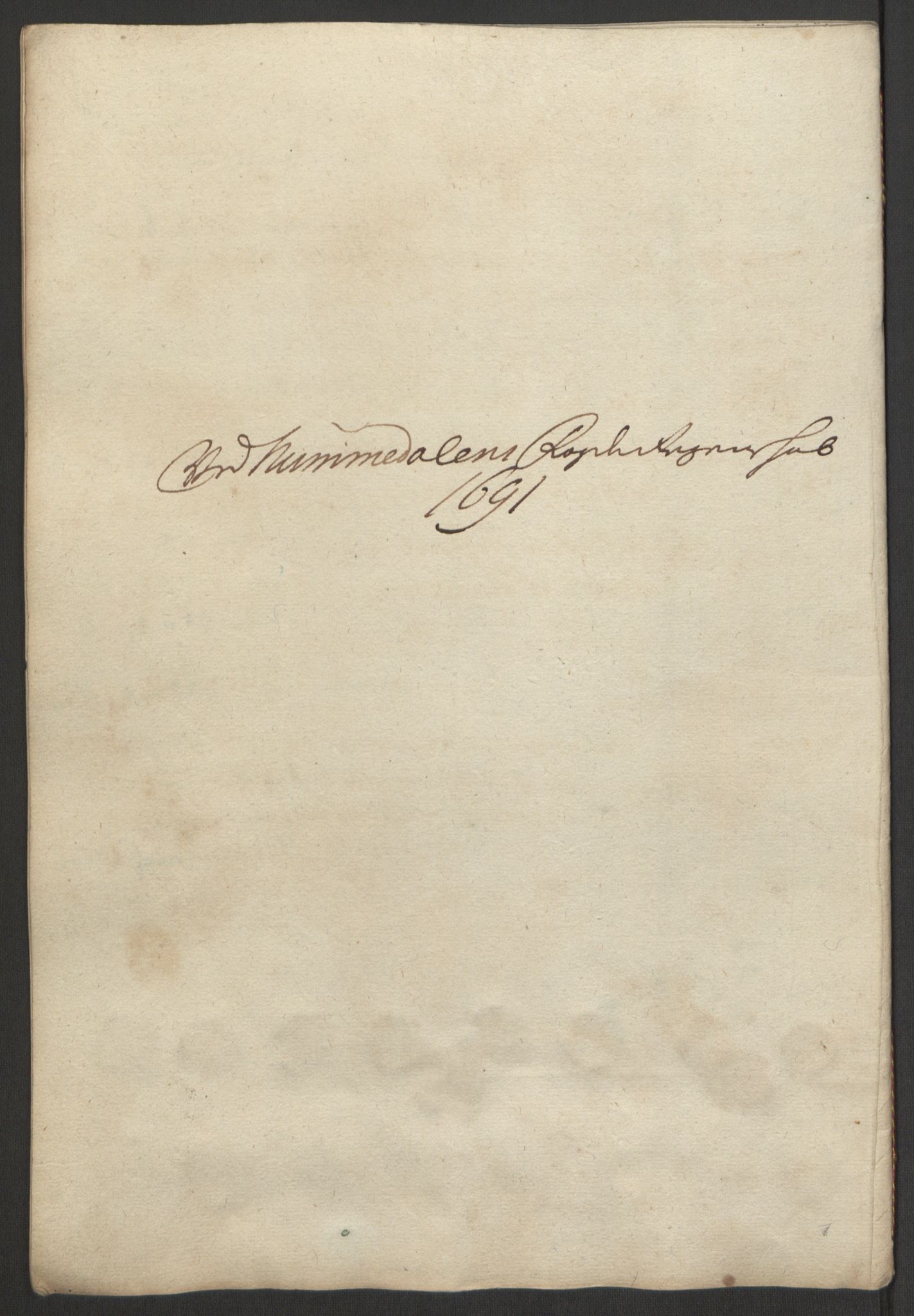 Rentekammeret inntil 1814, Reviderte regnskaper, Fogderegnskap, RA/EA-4092/R64/L4423: Fogderegnskap Namdal, 1690-1691, p. 305