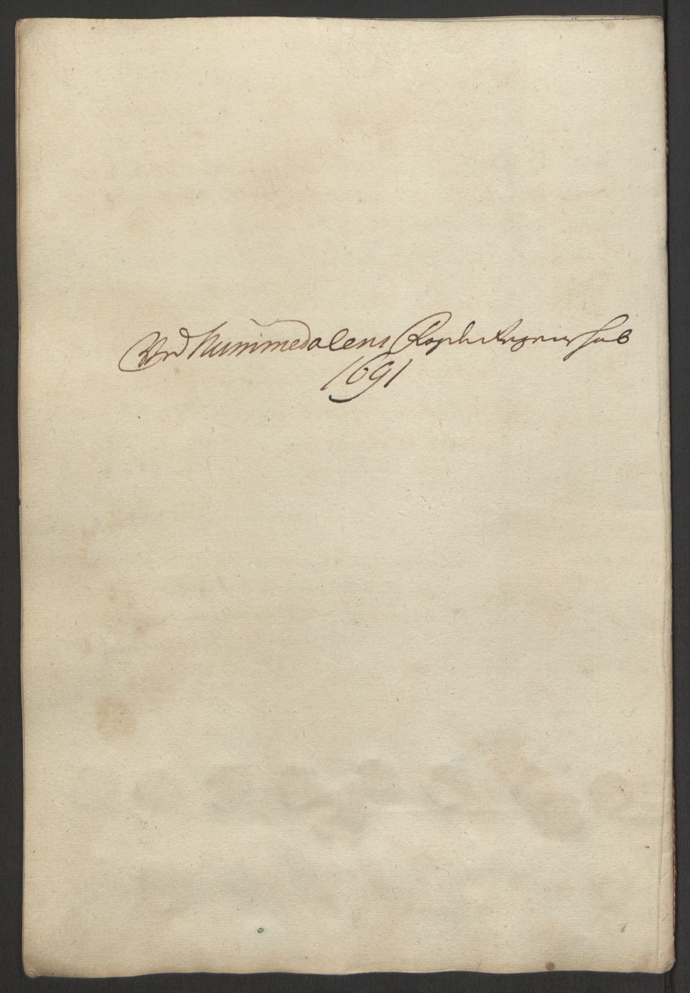 Rentekammeret inntil 1814, Reviderte regnskaper, Fogderegnskap, AV/RA-EA-4092/R64/L4423: Fogderegnskap Namdal, 1690-1691, p. 305