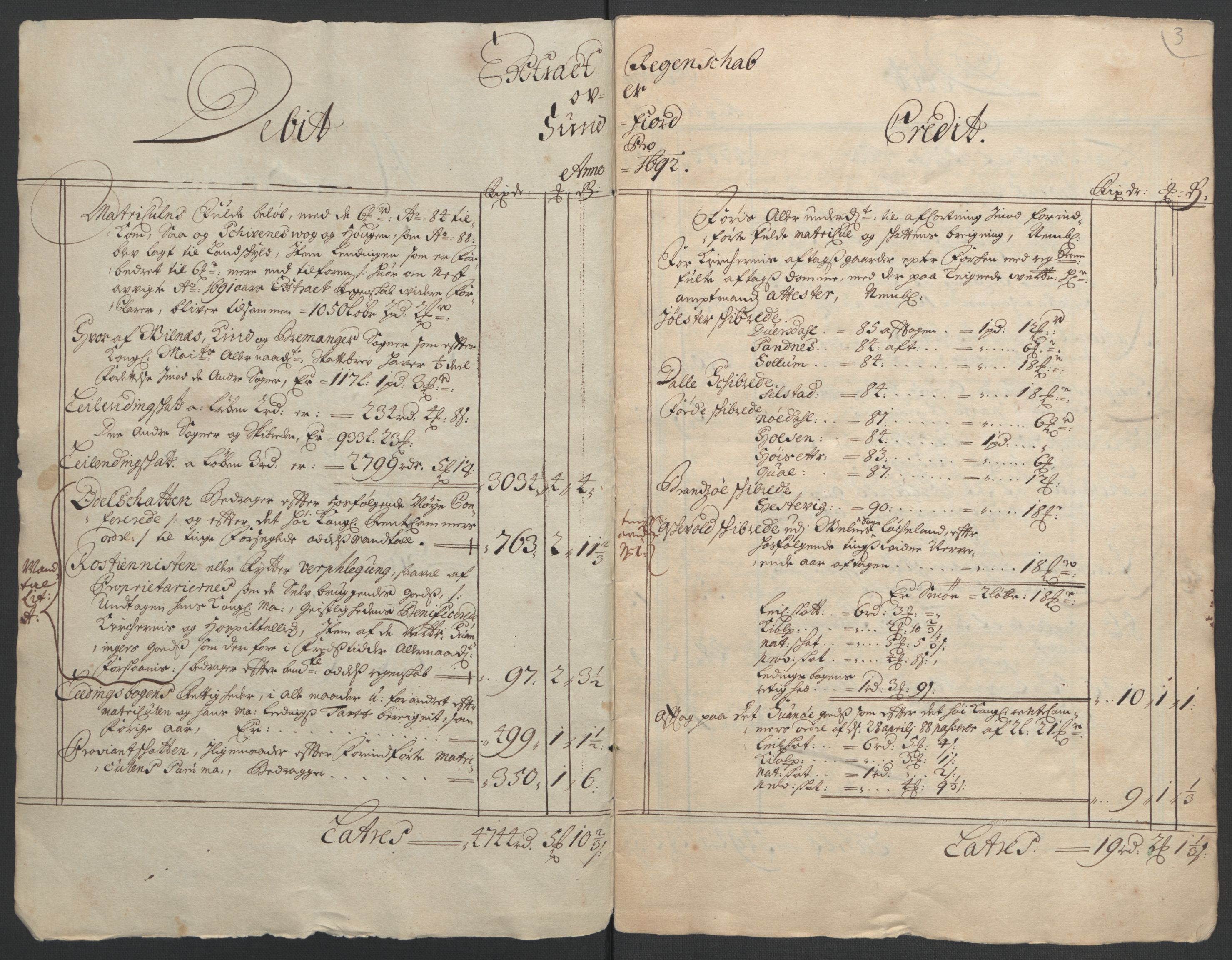 Rentekammeret inntil 1814, Reviderte regnskaper, Fogderegnskap, RA/EA-4092/R53/L3420: Fogderegnskap Sunn- og Nordfjord, 1691-1692, p. 172