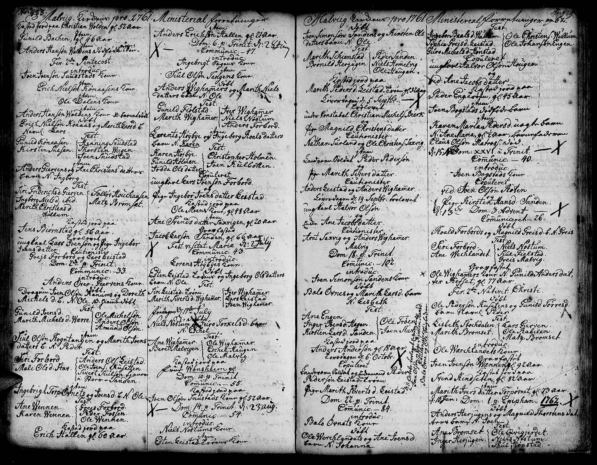 Ministerialprotokoller, klokkerbøker og fødselsregistre - Sør-Trøndelag, SAT/A-1456/606/L0277: Parish register (official) no. 606A01 /3, 1727-1780, p. 488-489