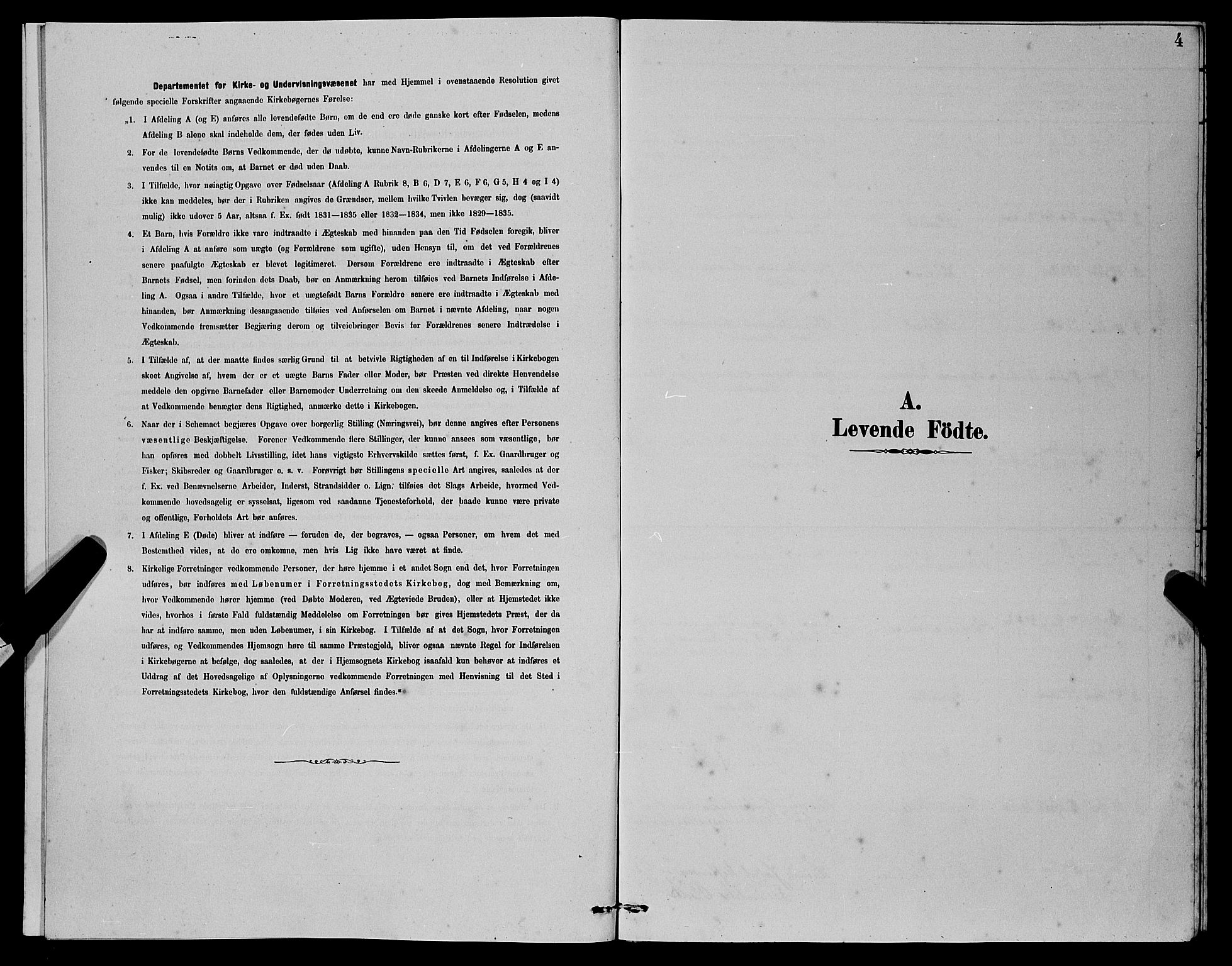 Manger sokneprestembete, SAB/A-76801/H/Hab: Parish register (copy) no. D 2, 1883-1894, p. 4