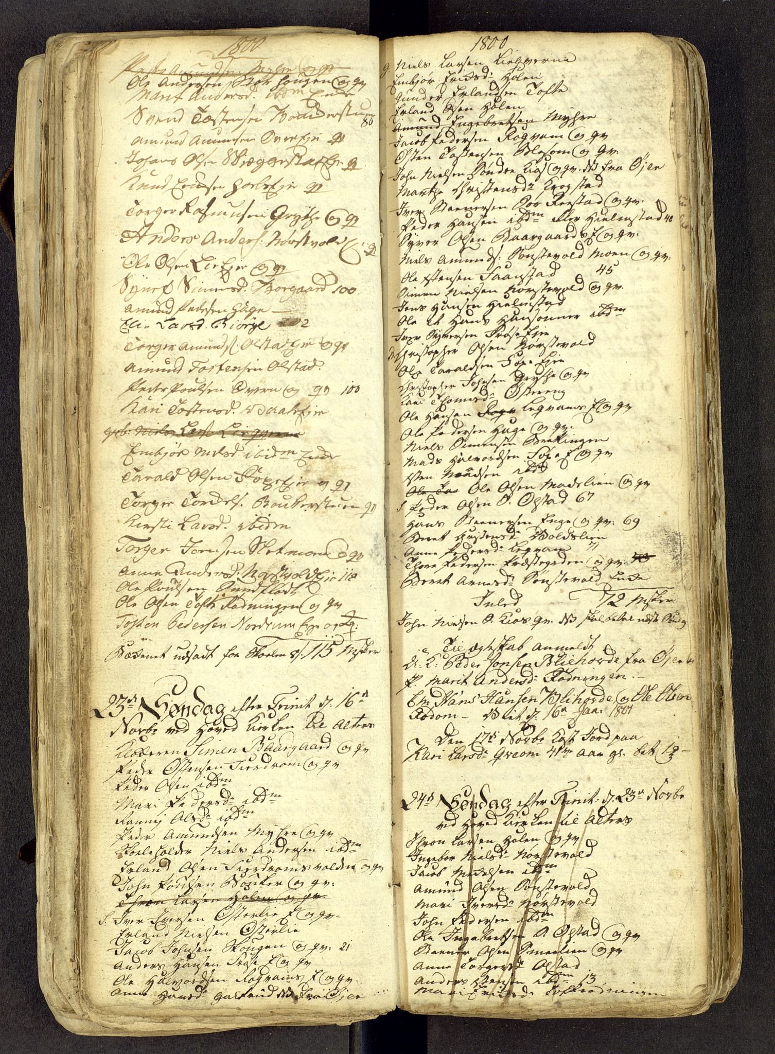 Gausdal prestekontor, AV/SAH-PREST-090/H/Ha: Parish register draft no. -, 1794-1811