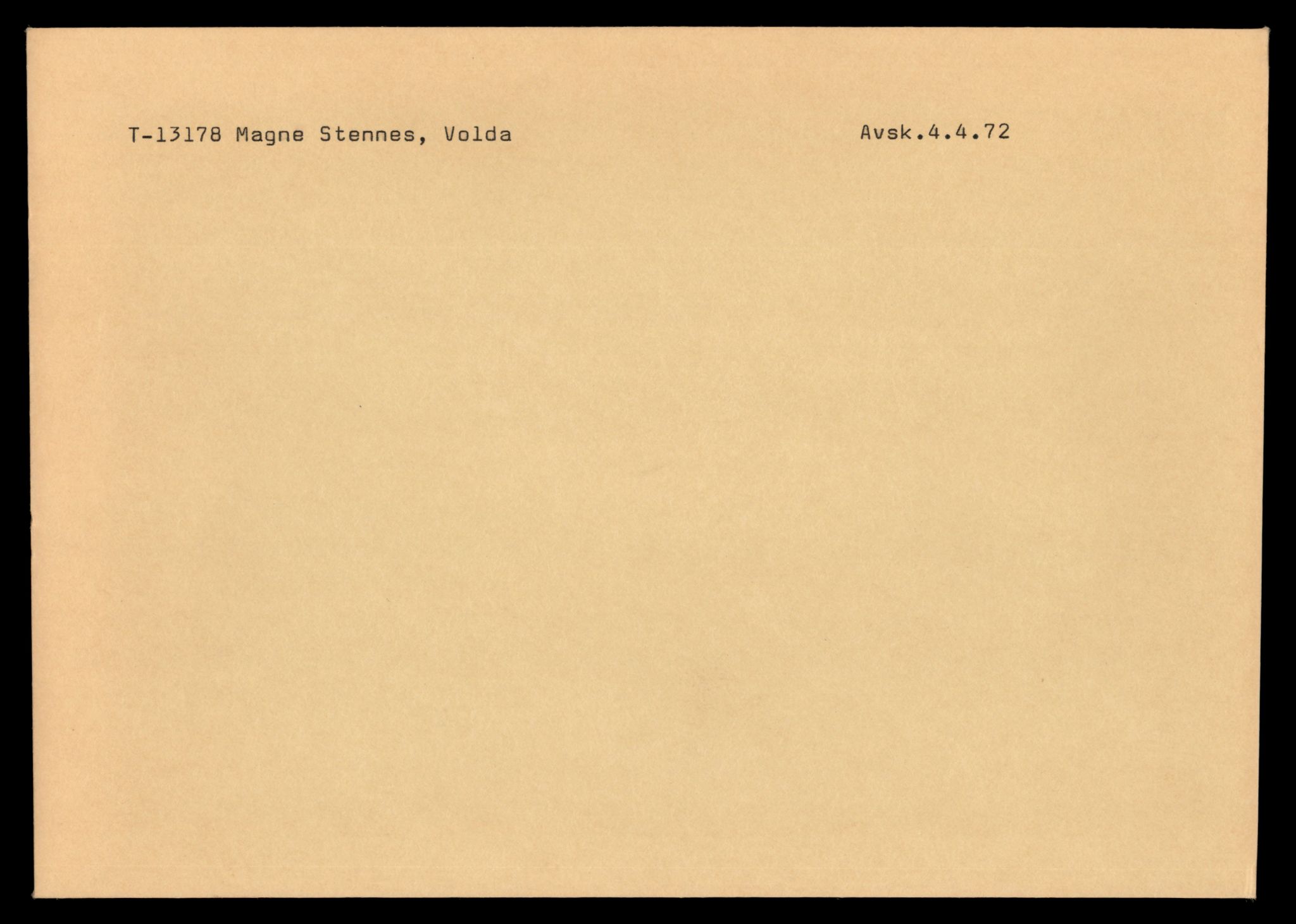 Møre og Romsdal vegkontor - Ålesund trafikkstasjon, AV/SAT-A-4099/F/Fe/L0037: Registreringskort for kjøretøy T 13031 - T 13179, 1927-1998, p. 2846