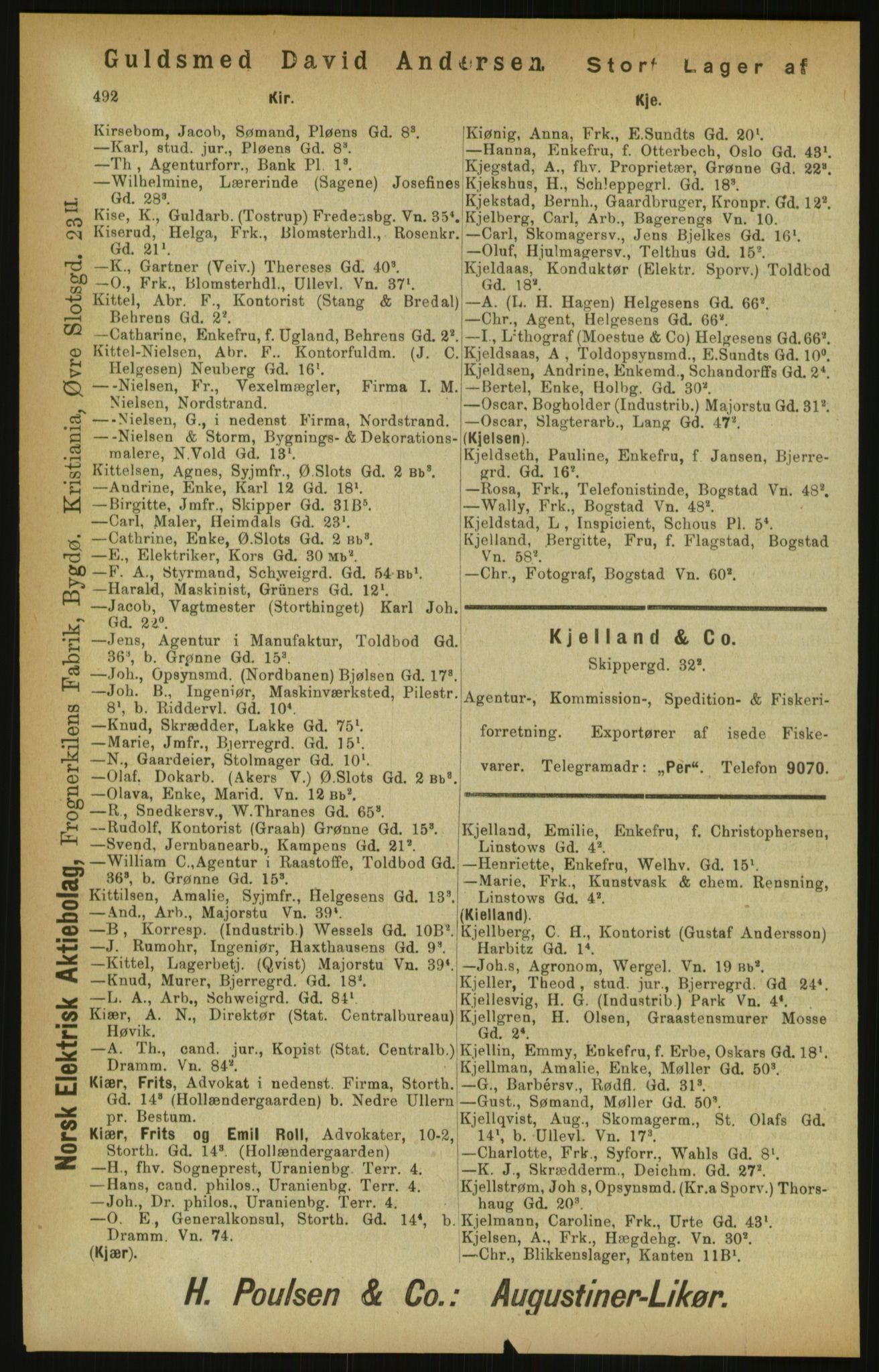 Kristiania/Oslo adressebok, PUBL/-, 1900, p. 492