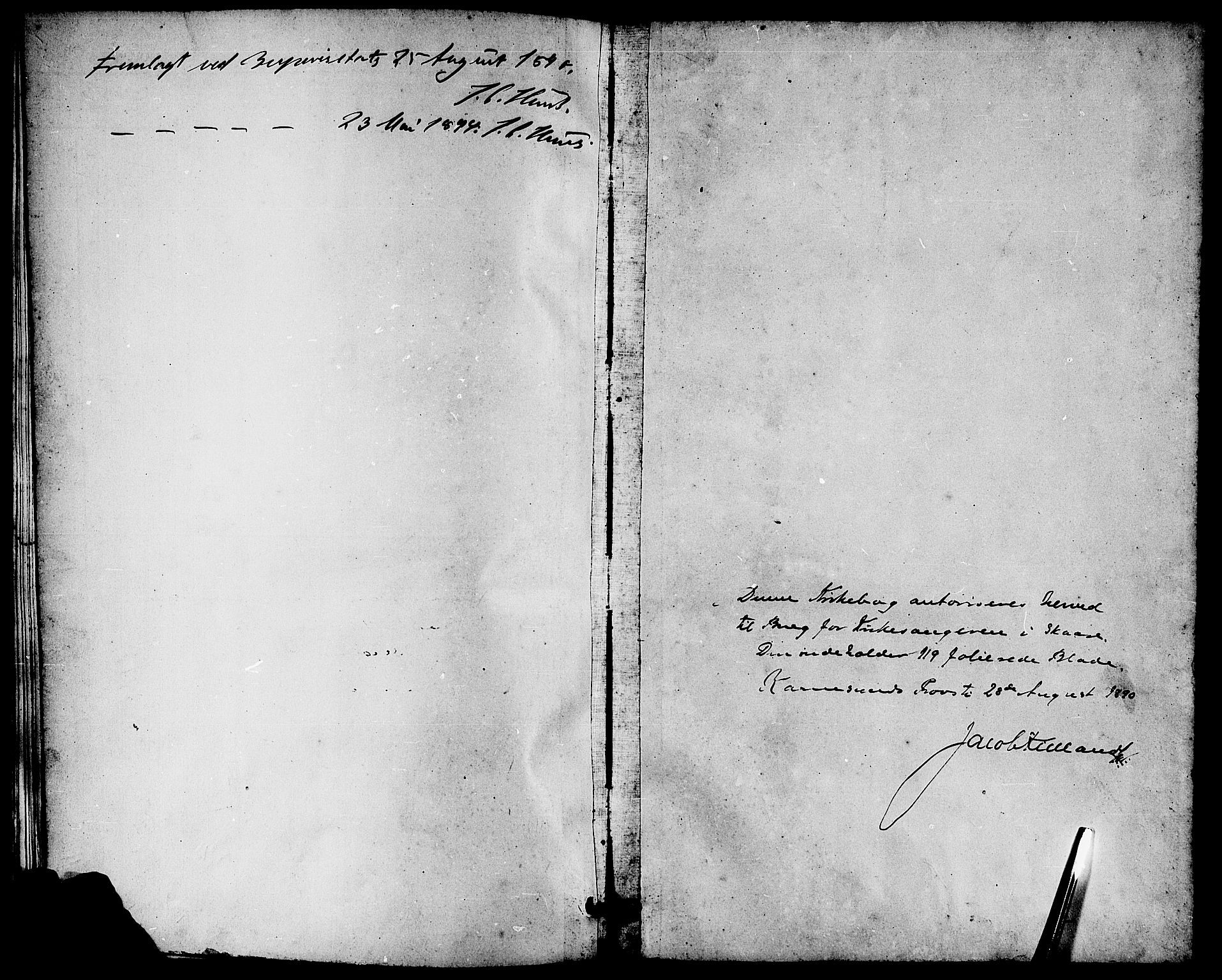 Haugesund sokneprestkontor, SAST/A -101863/H/Ha/Hab/L0004: Parish register (copy) no. B 4, 1889-1905