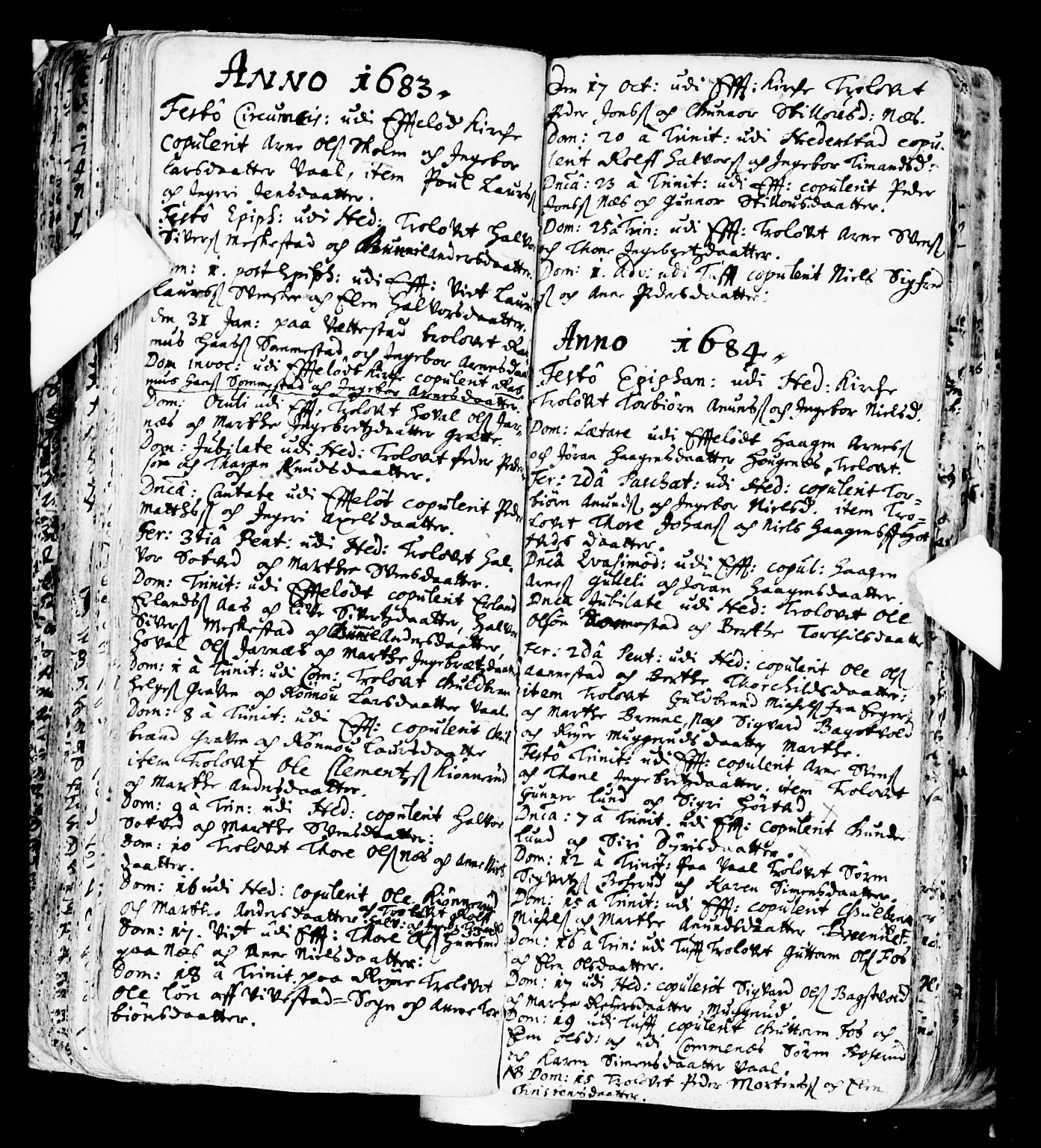 Sandsvær kirkebøker, AV/SAKO-A-244/F/Fa/L0001: Parish register (official) no. I 1, 1665-1725, p. 109