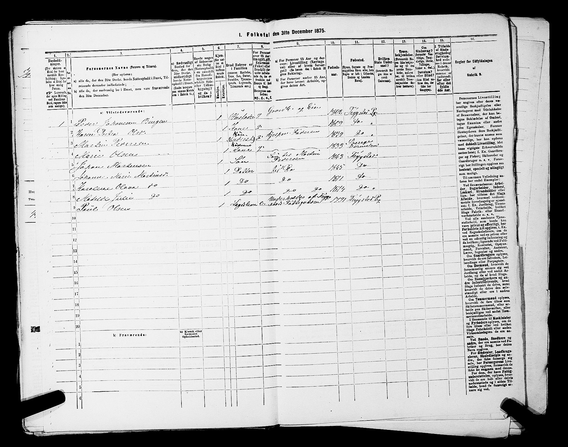 RA, 1875 census for 0122P Trøgstad, 1875, p. 847