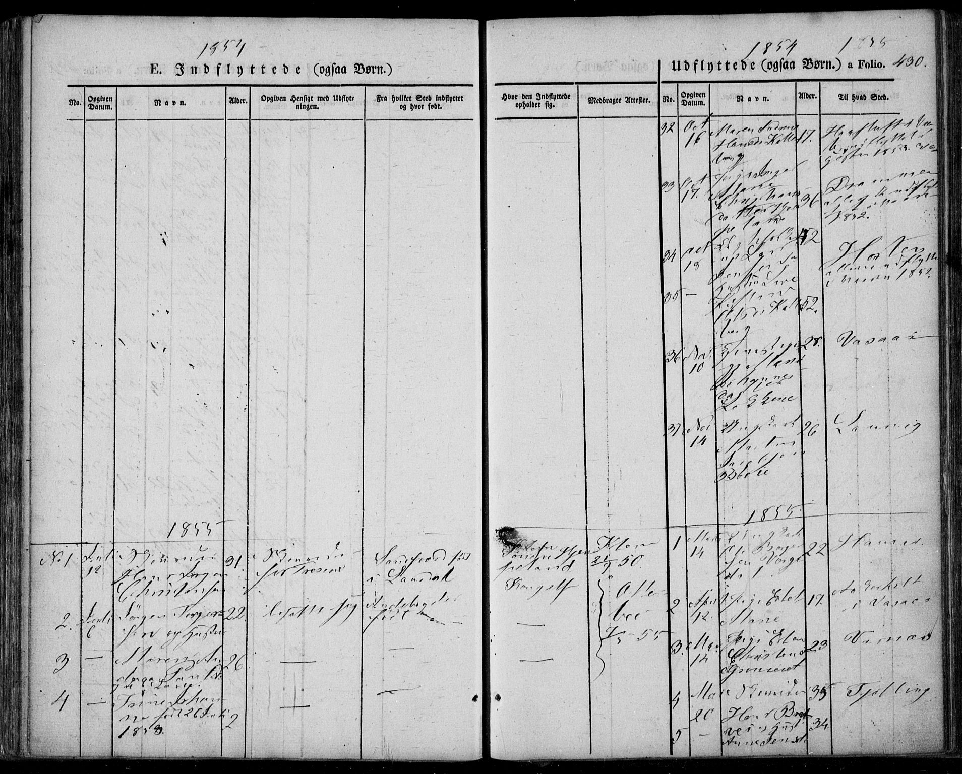 Lardal kirkebøker, SAKO/A-350/F/Fa/L0006: Parish register (official) no. I 6, 1835-1860, p. 430