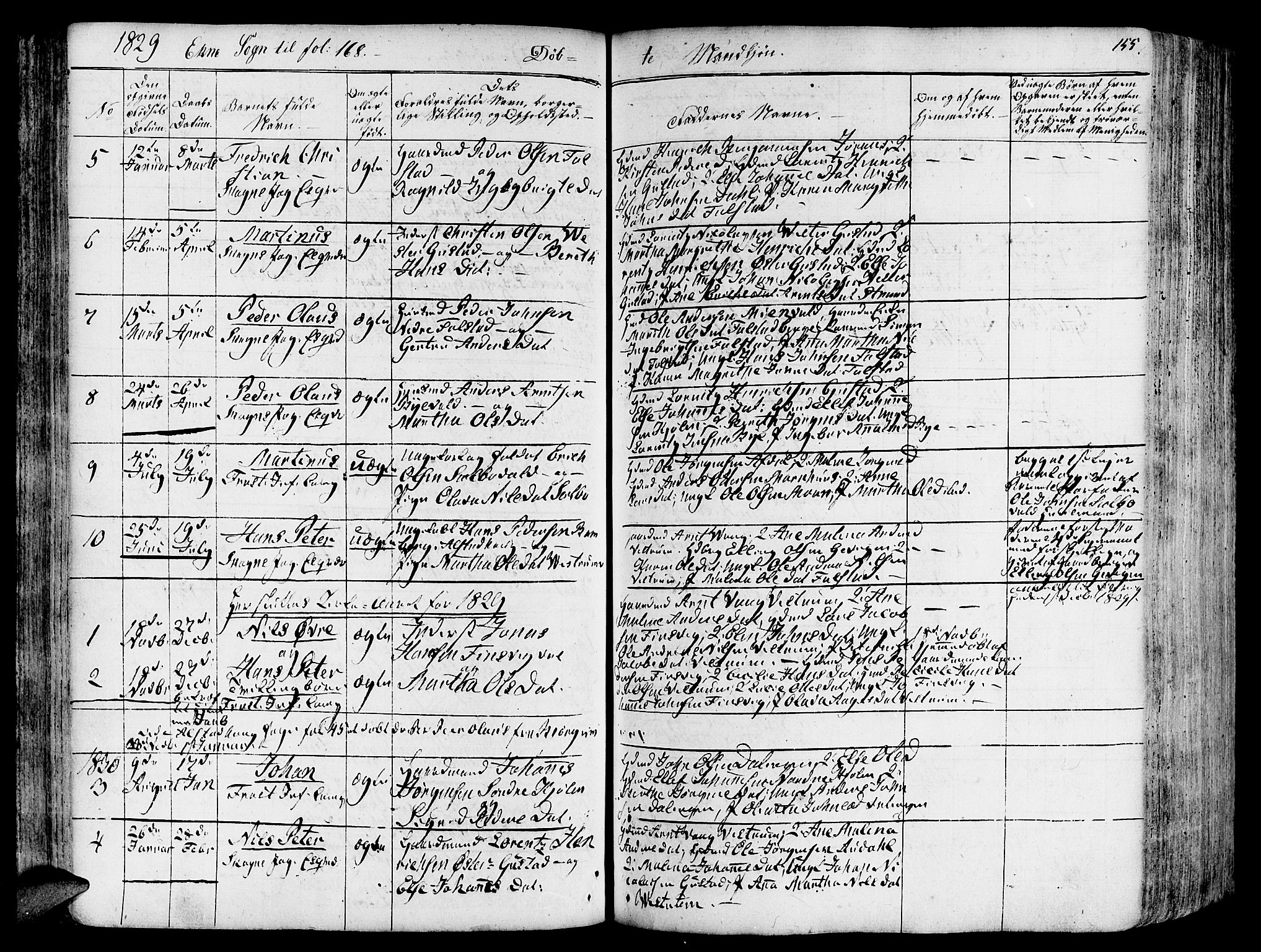 Ministerialprotokoller, klokkerbøker og fødselsregistre - Nord-Trøndelag, SAT/A-1458/717/L0152: Parish register (official) no. 717A05 /2, 1828-1836, p. 155