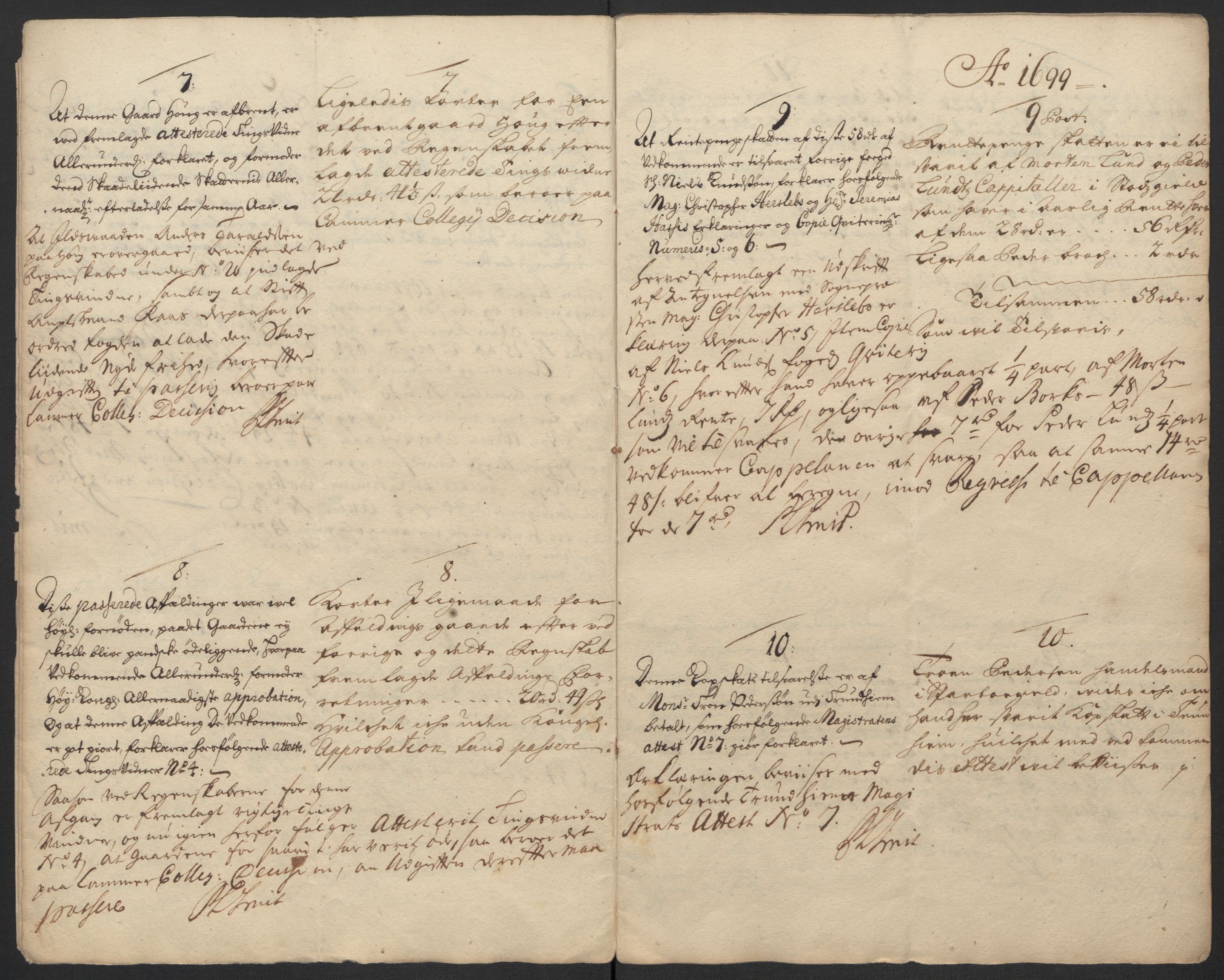 Rentekammeret inntil 1814, Reviderte regnskaper, Fogderegnskap, RA/EA-4092/R63/L4311: Fogderegnskap Inderøy, 1700, p. 221