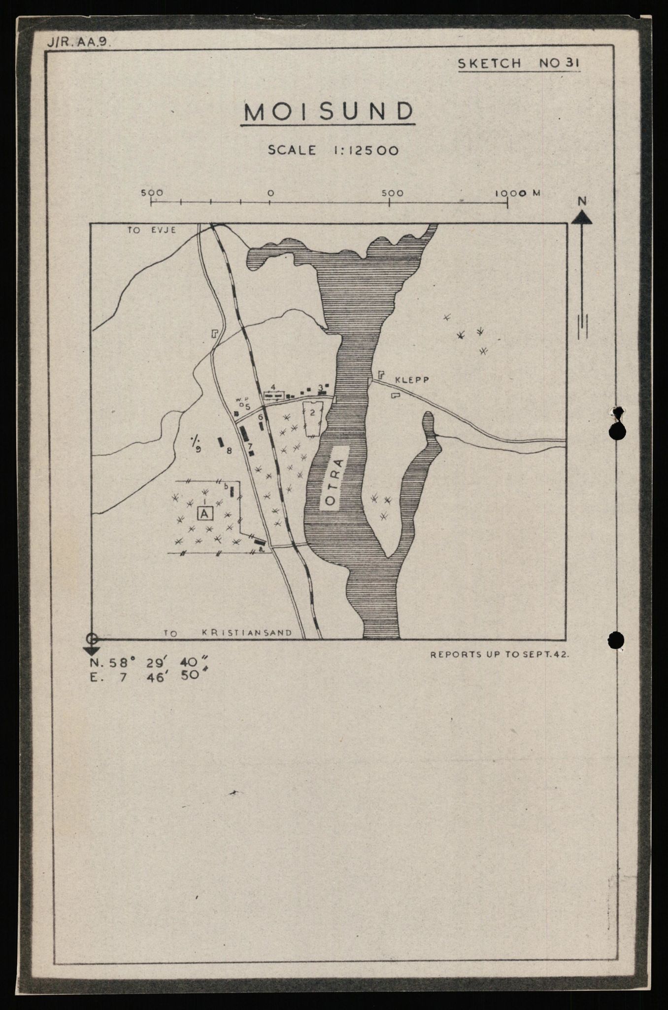 Forsvaret, Forsvarets overkommando II, AV/RA-RAFA-3915/D/Dd/L0002: Aust-Agder fylke, 1942-1944, p. 50