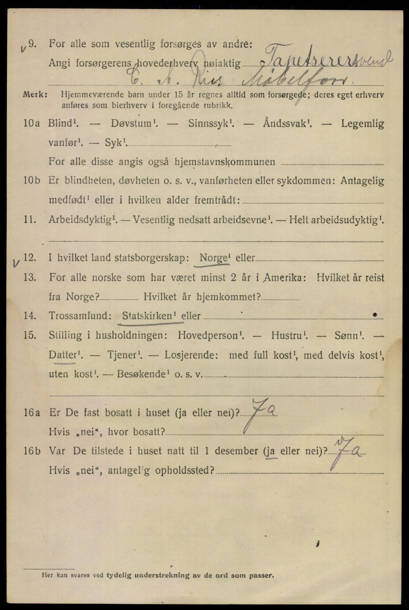 SAO, 1920 census for Kristiania, 1920, p. 434240