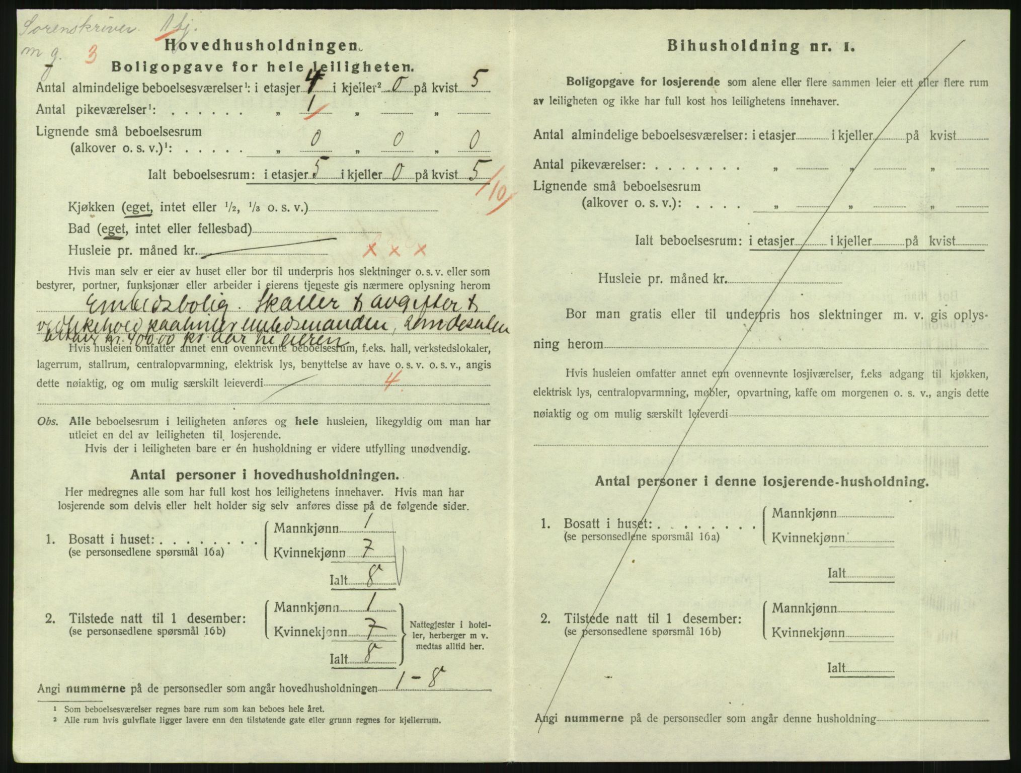 SAKO, 1920 census for Horten, 1920, p. 4174