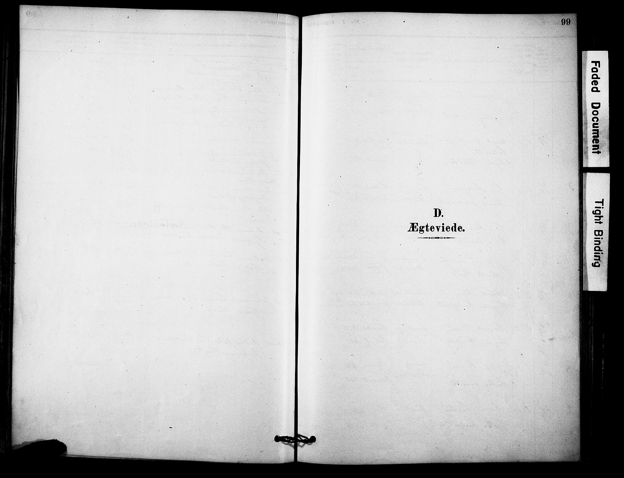 Vossestrand Sokneprestembete, AV/SAB-A-79101/H/Haa: Parish register (official) no. C 1, 1878-1903, p. 99