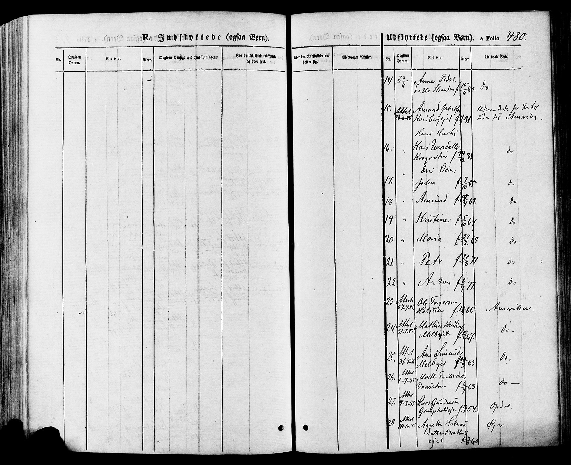 Gausdal prestekontor, AV/SAH-PREST-090/H/Ha/Haa/L0010: Parish register (official) no. 10, 1867-1886, p. 480