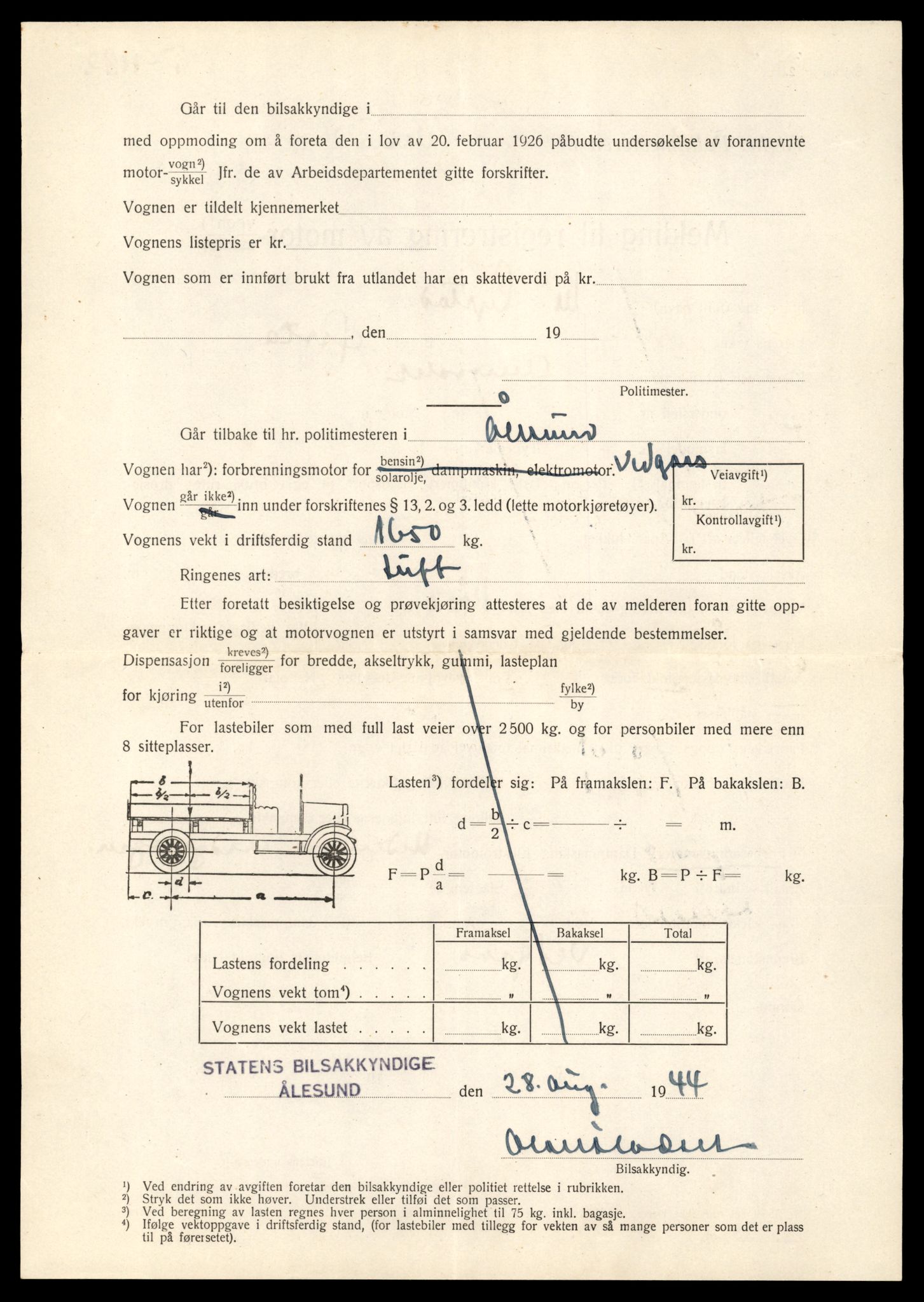 Møre og Romsdal vegkontor - Ålesund trafikkstasjon, AV/SAT-A-4099/F/Fe/L0042: Registreringskort for kjøretøy T 13906 - T 14079, 1927-1998, p. 1976