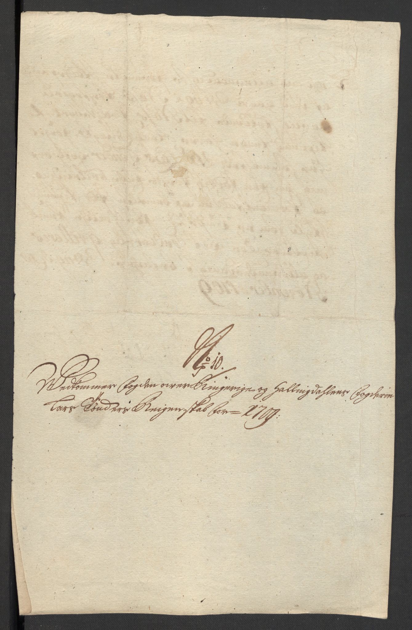 Rentekammeret inntil 1814, Reviderte regnskaper, Fogderegnskap, RA/EA-4092/R23/L1468: Fogderegnskap Ringerike og Hallingdal, 1709-1710, p. 182