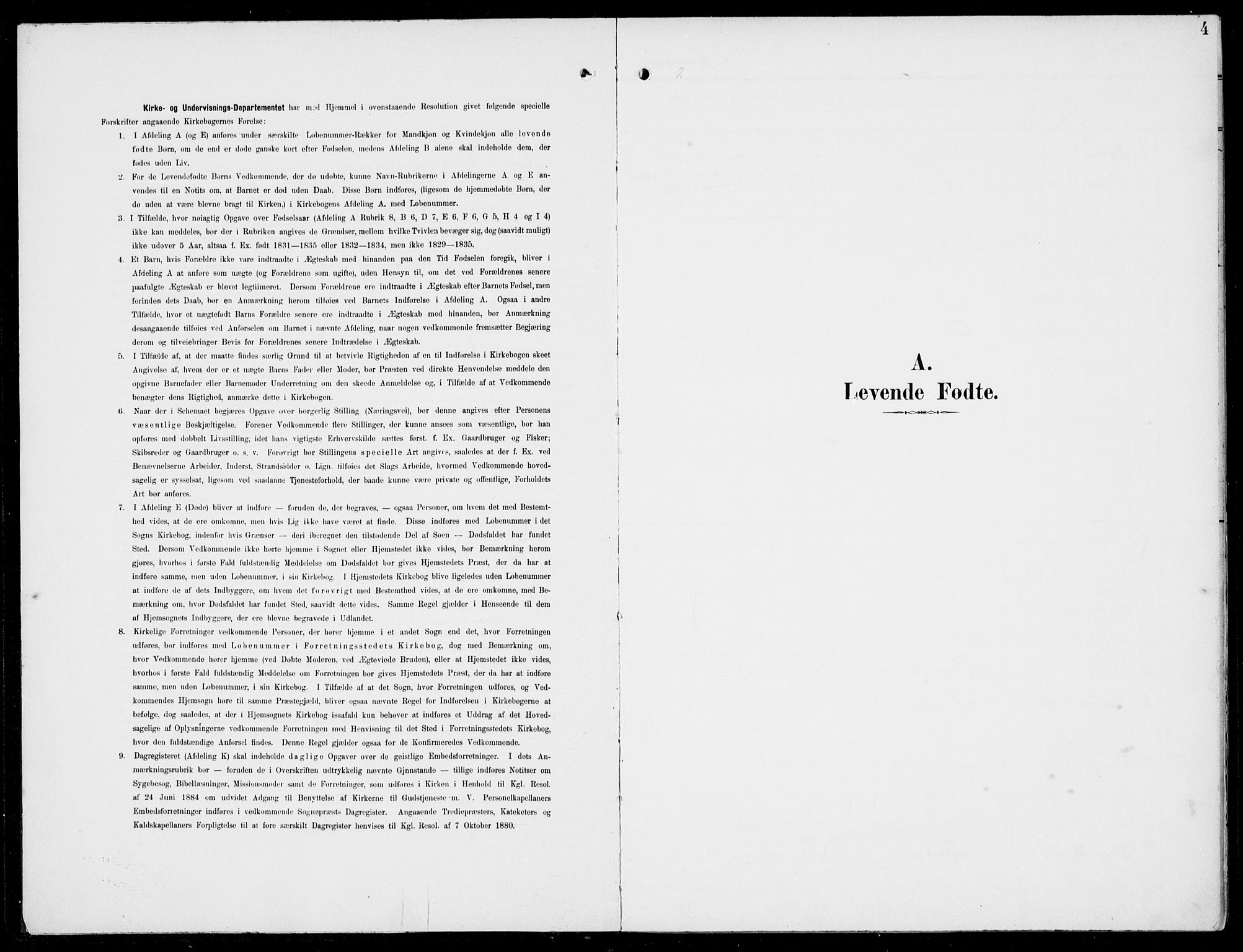 Hosanger sokneprestembete, SAB/A-75801/H/Haa: Parish register (official) no. C  2, 1901-1925, p. 4