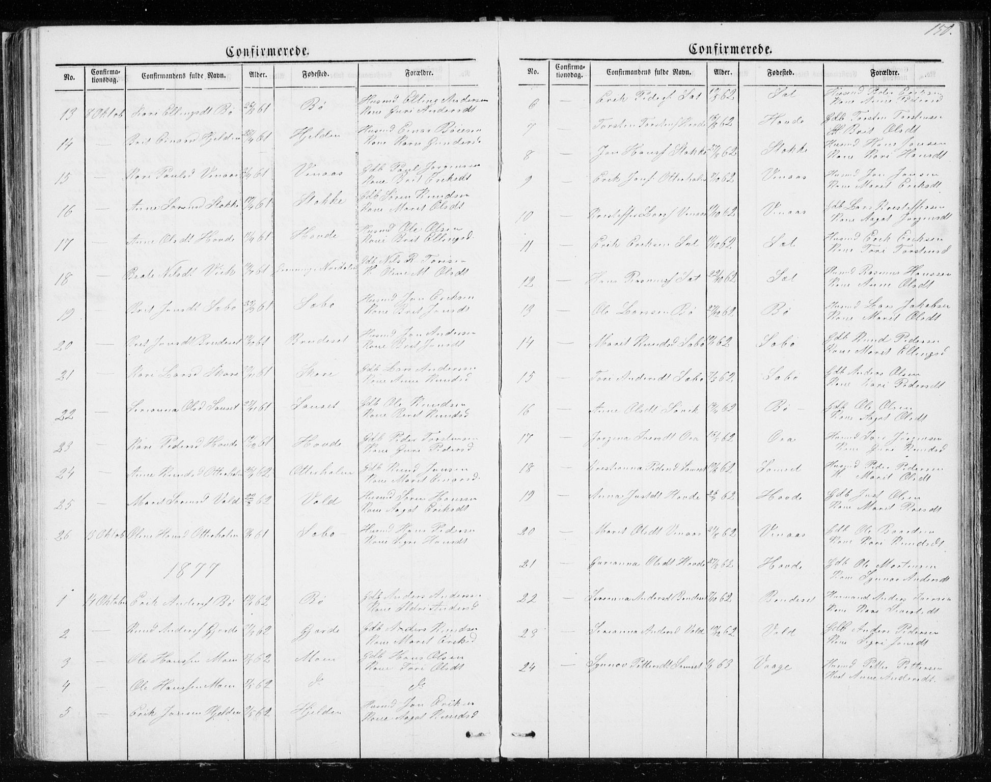 Ministerialprotokoller, klokkerbøker og fødselsregistre - Møre og Romsdal, SAT/A-1454/543/L0564: Parish register (copy) no. 543C02, 1867-1915, p. 150