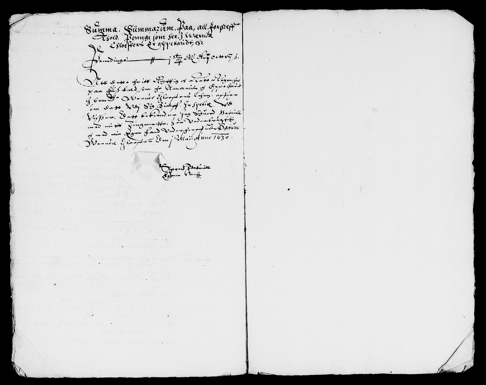 Rentekammeret inntil 1814, Reviderte regnskaper, Lensregnskaper, RA/EA-5023/R/Rb/Rbg/L0002: Verne kloster len, 1619-1630