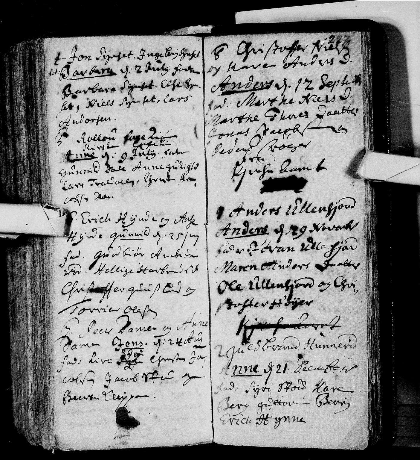 Andebu kirkebøker, AV/SAKO-A-336/F/Fa/L0001: Parish register (official) no. 1 /3, 1623-1738, p. 227