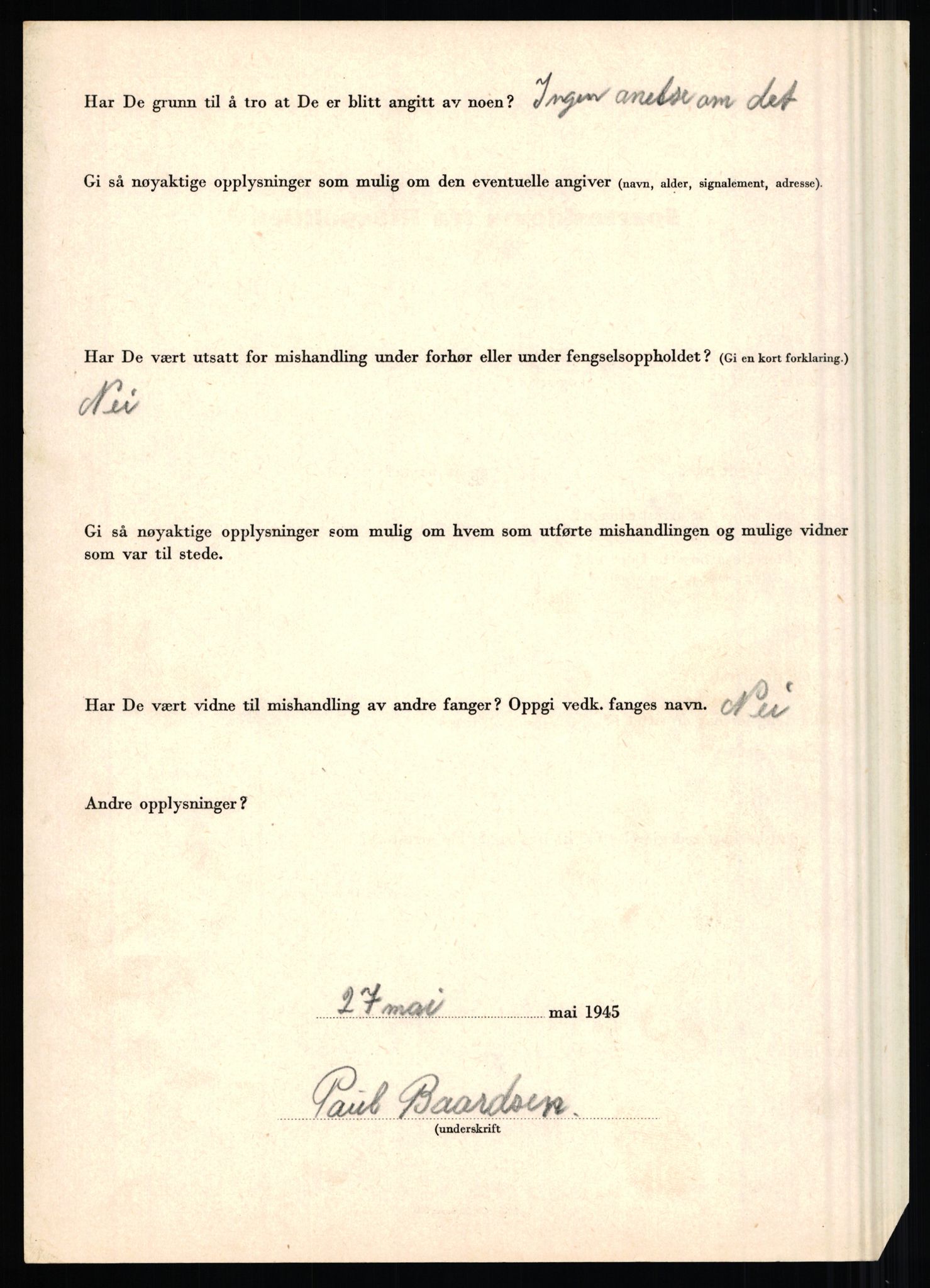Rikspolitisjefen, AV/RA-S-1560/L/L0003: Bua, Bjarne - Erdal, Ingolf, 1940-1945, p. 184