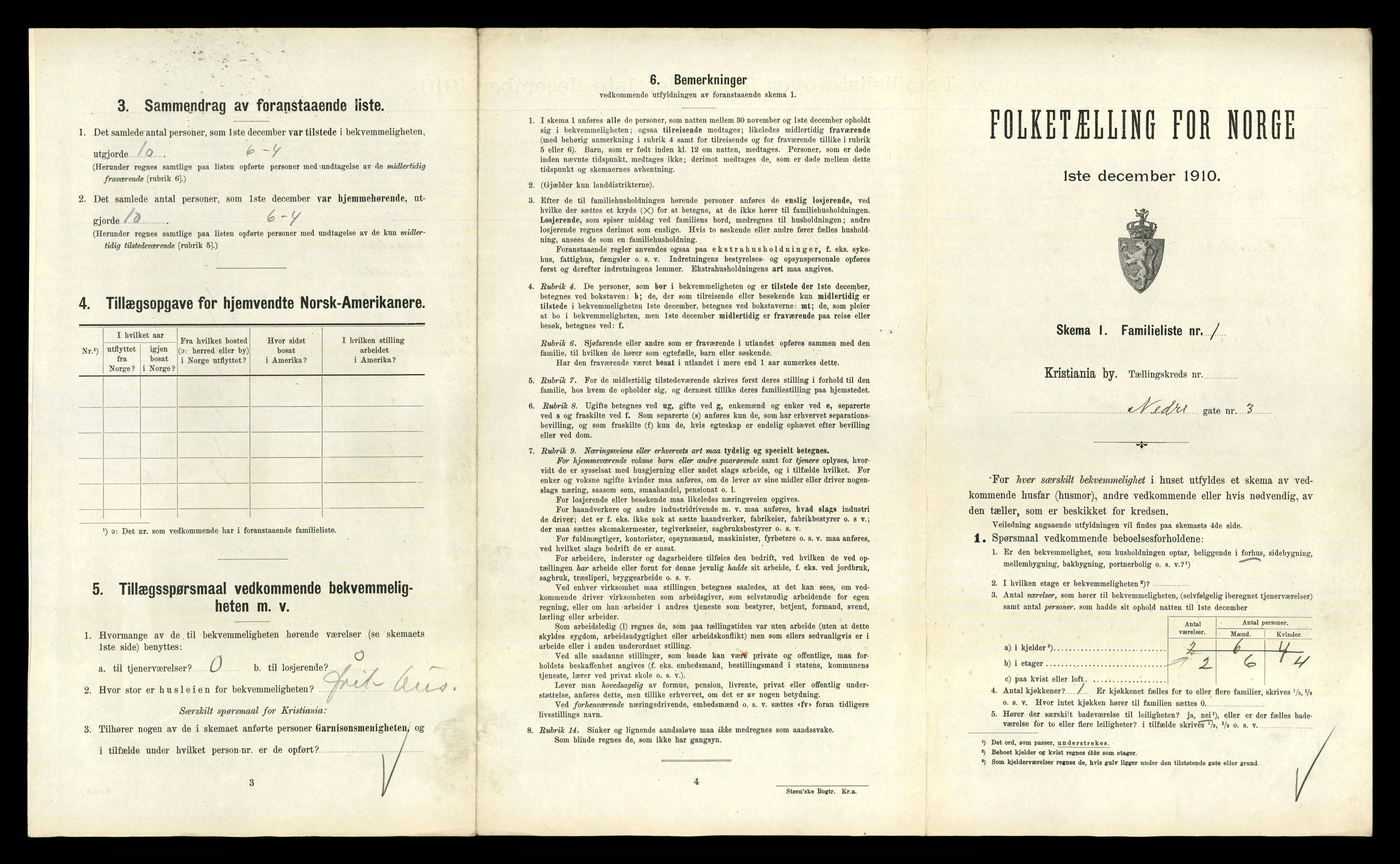 RA, 1910 census for Kristiania, 1910, p. 67871