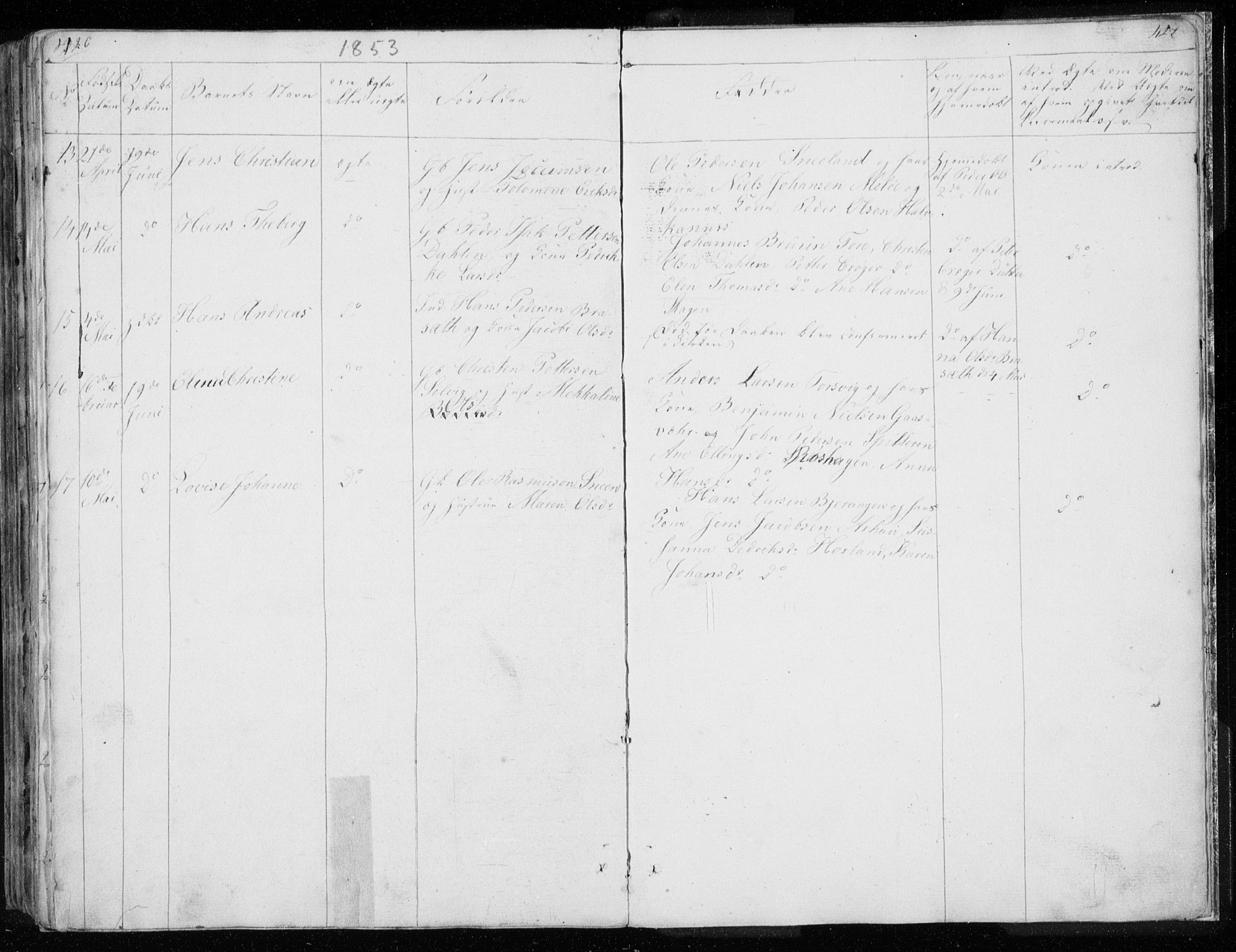 Ministerialprotokoller, klokkerbøker og fødselsregistre - Nordland, AV/SAT-A-1459/843/L0632: Parish register (copy) no. 843C01, 1833-1853, p. 426-427