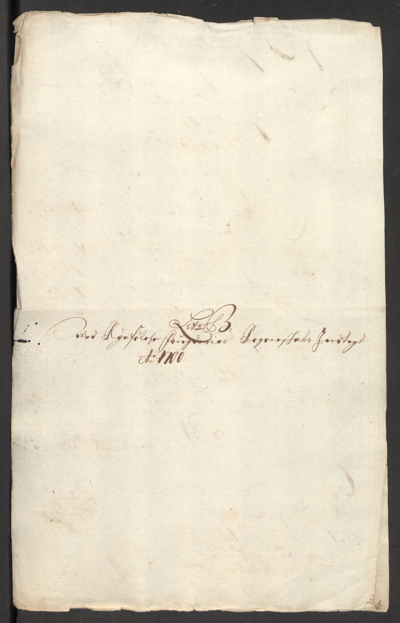 Rentekammeret inntil 1814, Reviderte regnskaper, Fogderegnskap, RA/EA-4092/R47/L2858: Fogderegnskap Ryfylke, 1697-1700, p. 341
